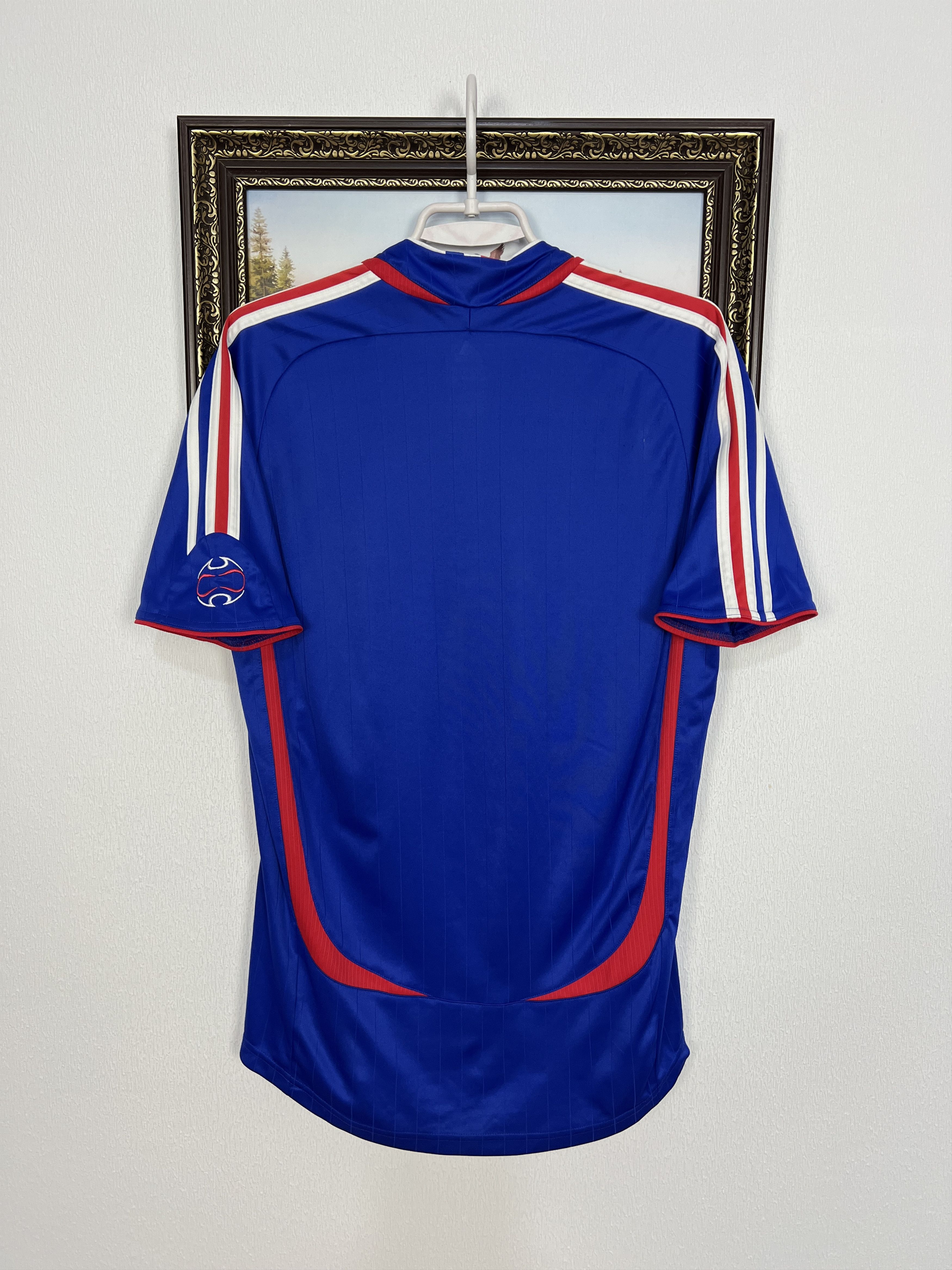 Adidas France Home football shirt 2006 Soccer Adidas Jersey Trikot Size US S / EU 44-46 / 1 - 9 Thumbnail