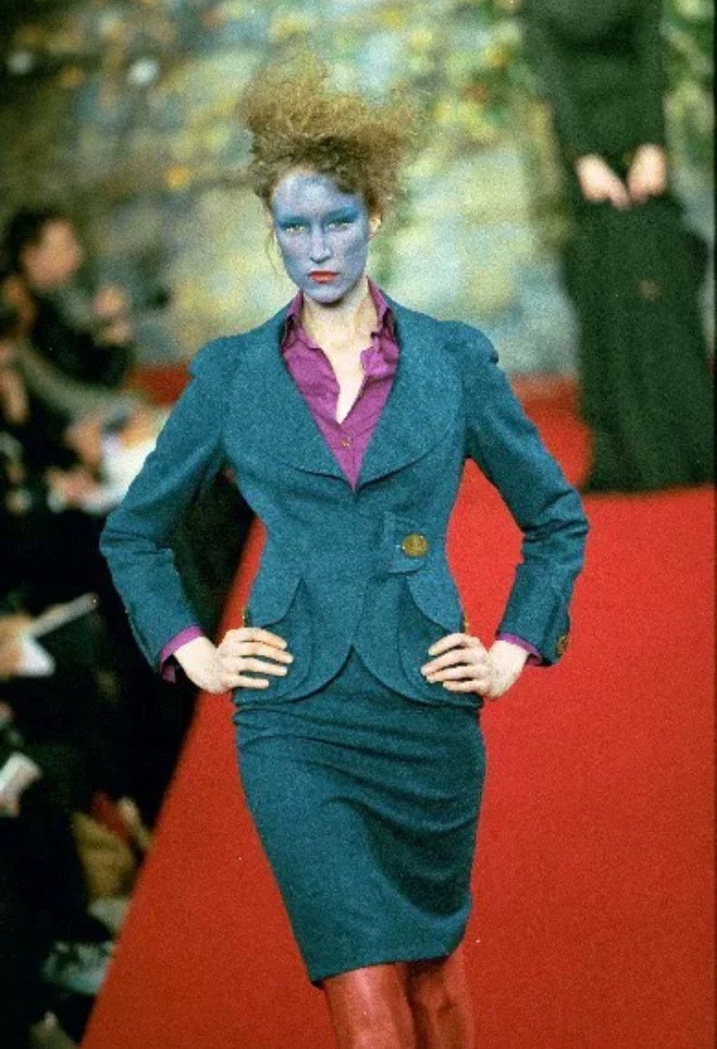 Vivienne Westwood Vivienne Westwood size1 Gray sleek wool coat Size S / US 4 / IT 40 - 9 Thumbnail