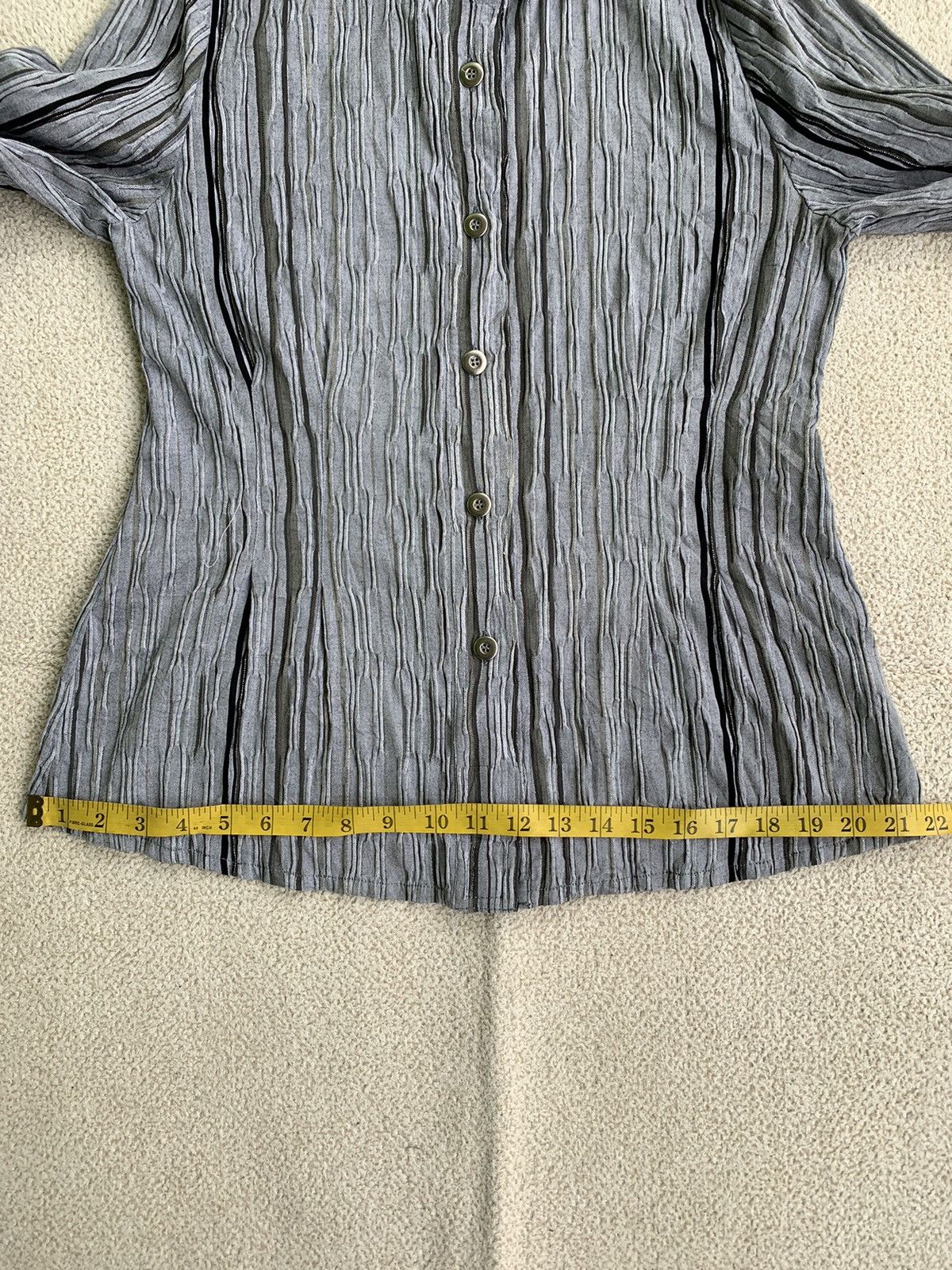 Issey Miyake × Japanese Brand × Vintage Vtg Luciano feretti 3D pattern pleated Style Size M / US 6-8 / IT 42-44 - 11 Thumbnail
