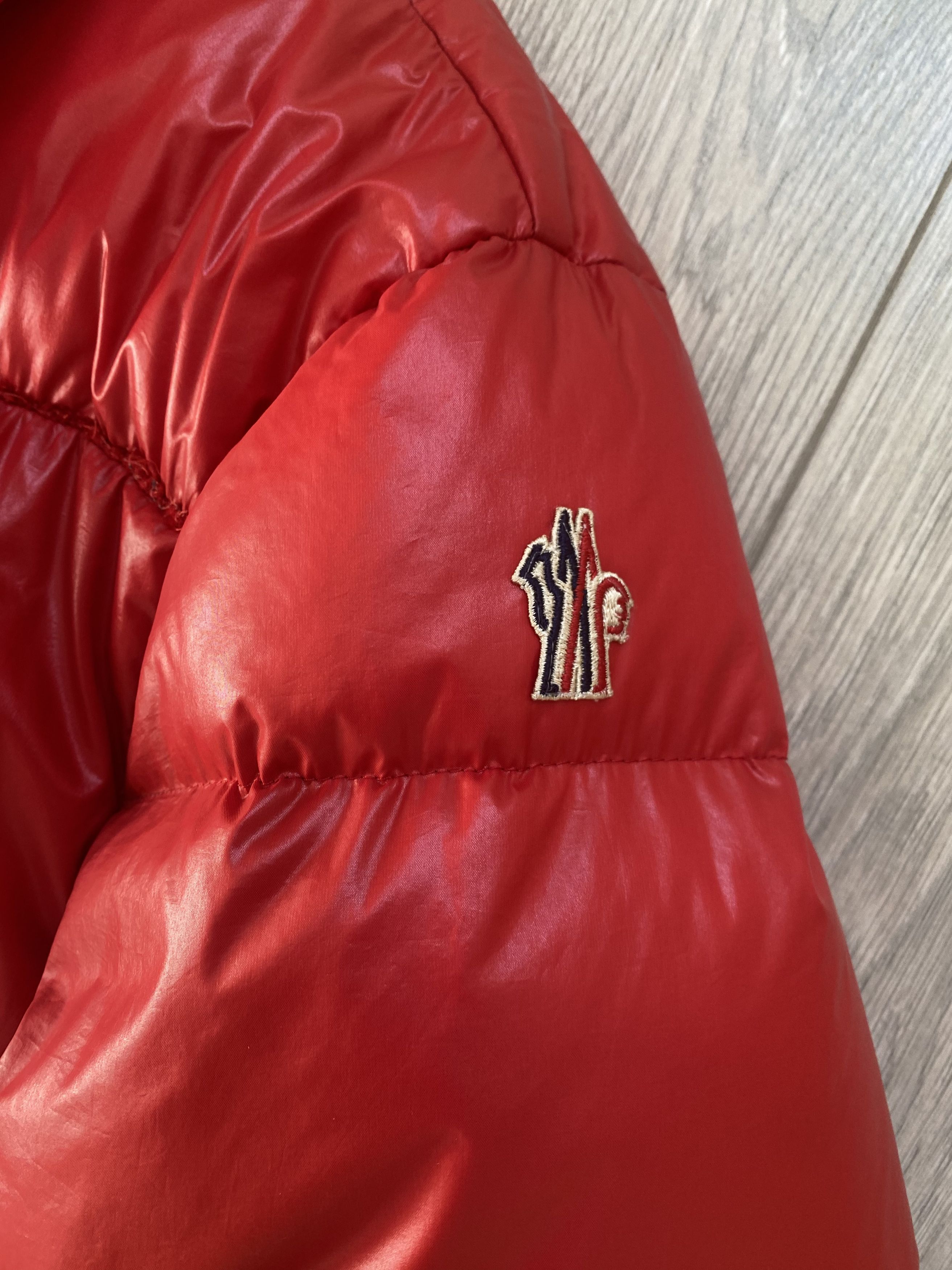 Moncler Moncler Genius Grenoble Arlaz Nylon Down Jacket In Red Size US M / EU 48-50 / 2 - 6 Thumbnail