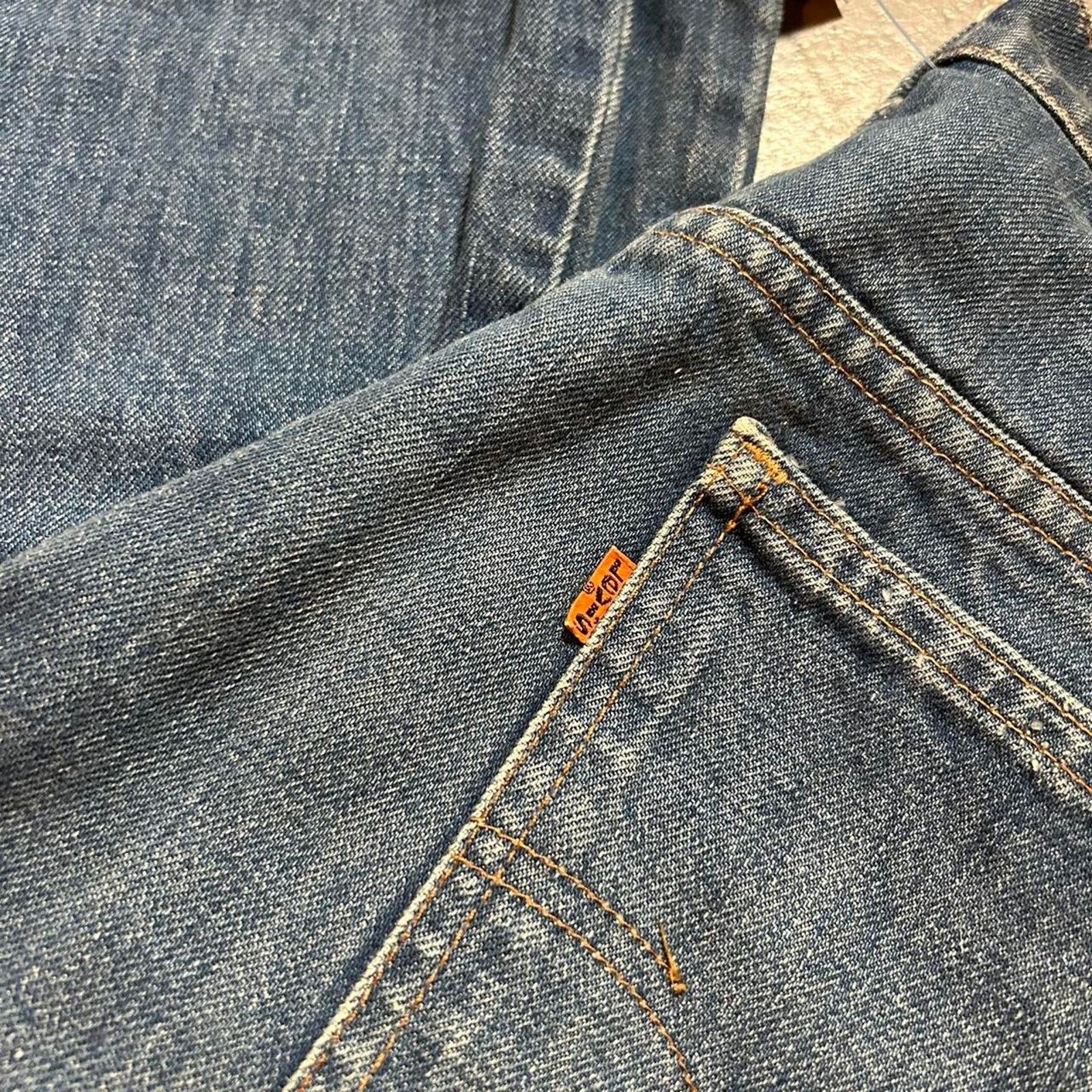 Levi's 70s levis jeans orange tab Size US 34 / EU 50 - 2 Thumbnail