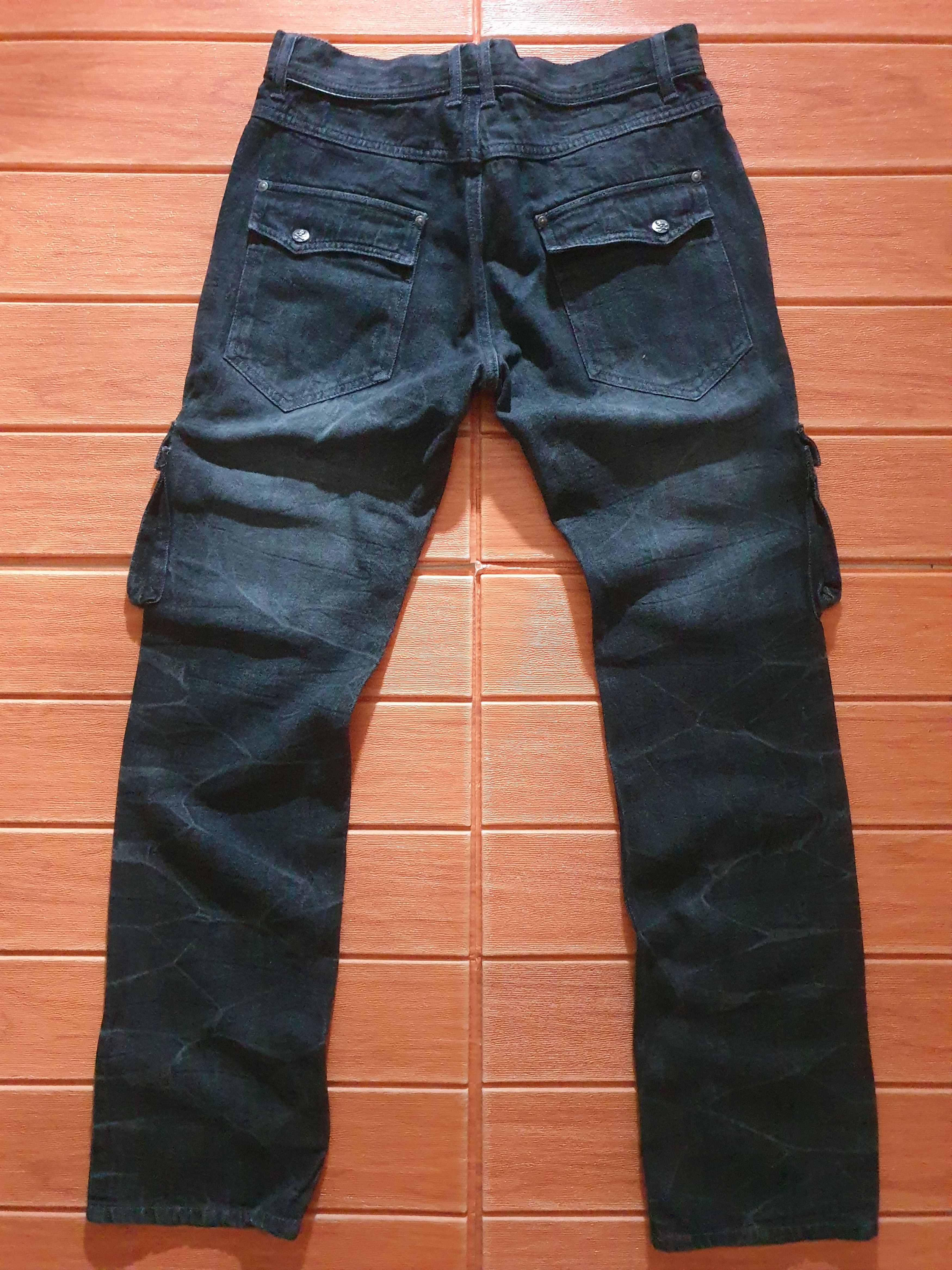 If Six Was Nine 💥Doublefocus multipocket cargo pant Size US 31 - 11 Thumbnail