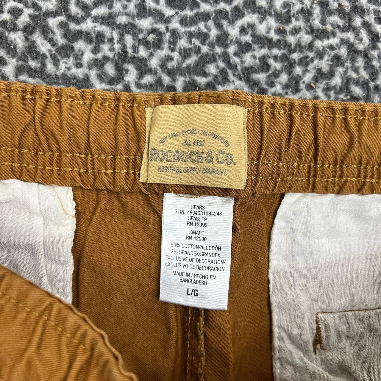 Other Roebuck & Co. Joggers Pants Men L Outdoor Drawstring 38x32 Size US 38 / EU 54 - 6 Thumbnail