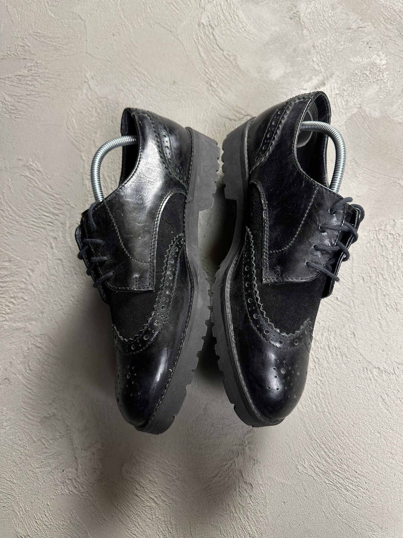 Vintage Vintage Leather Oxford Boots Shoes Oldmoney Size US 7 / EU 40 - 5 Thumbnail