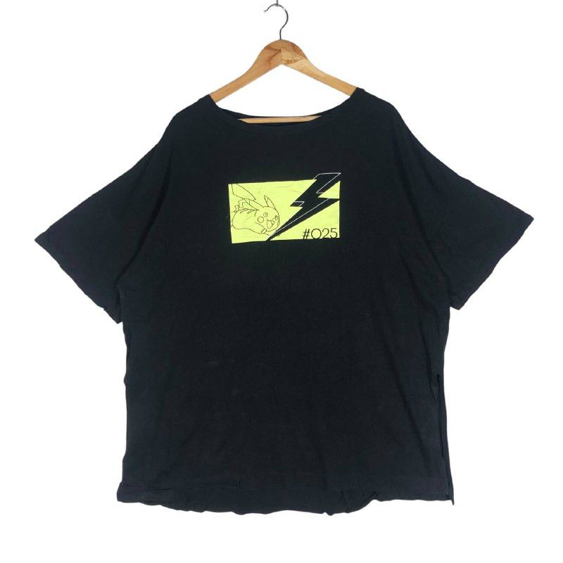 Cartoon Network × GU × Pokemon Cartoon Pokemon GU Women Cotton T-shirt Size XL / US 12-14 / IT 48-50 - 1 Thumbnail