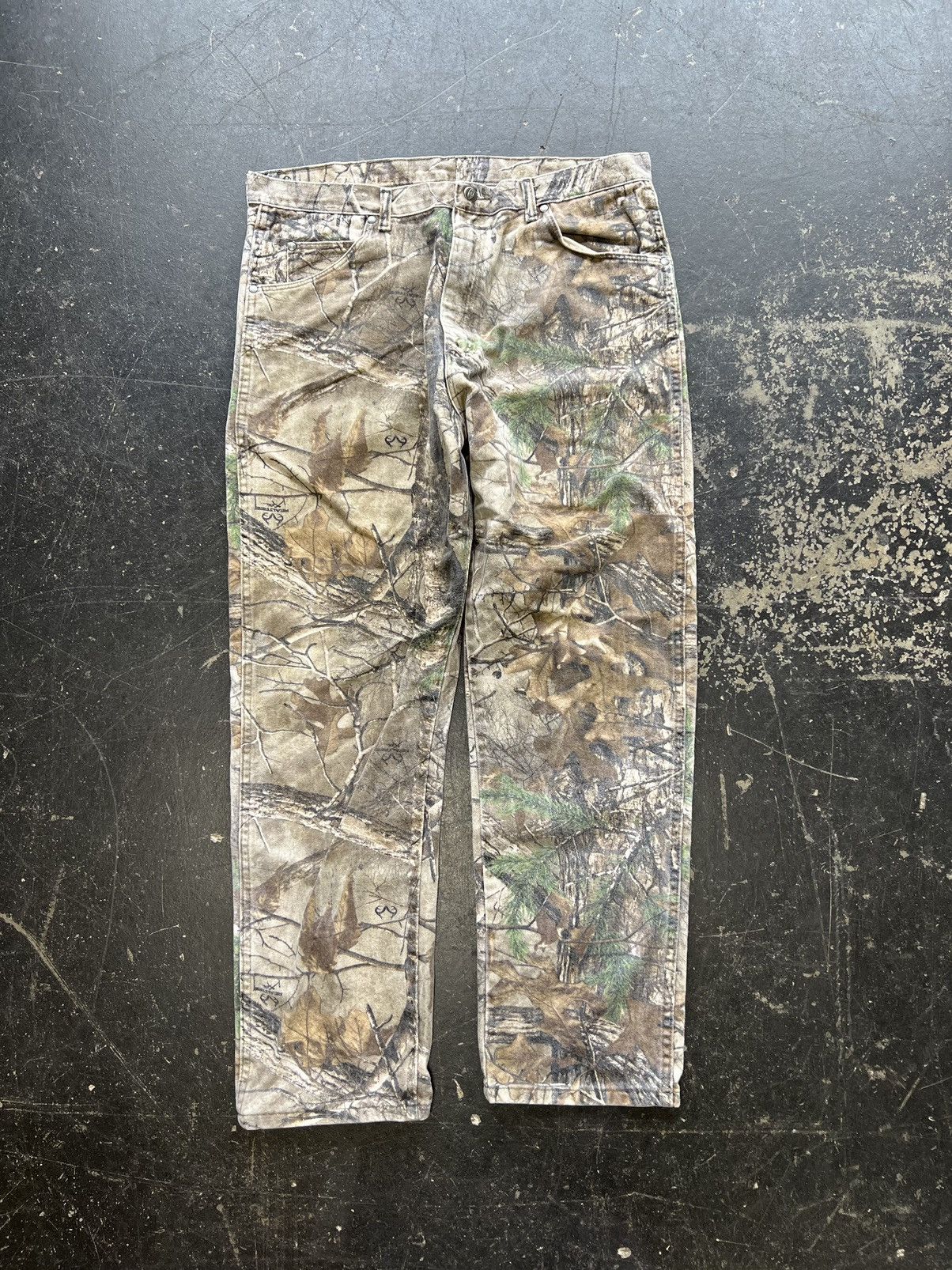 Wrangler Wrangler Pro Gear Jeans Denim Pants Realtree Camouflage | Grailed