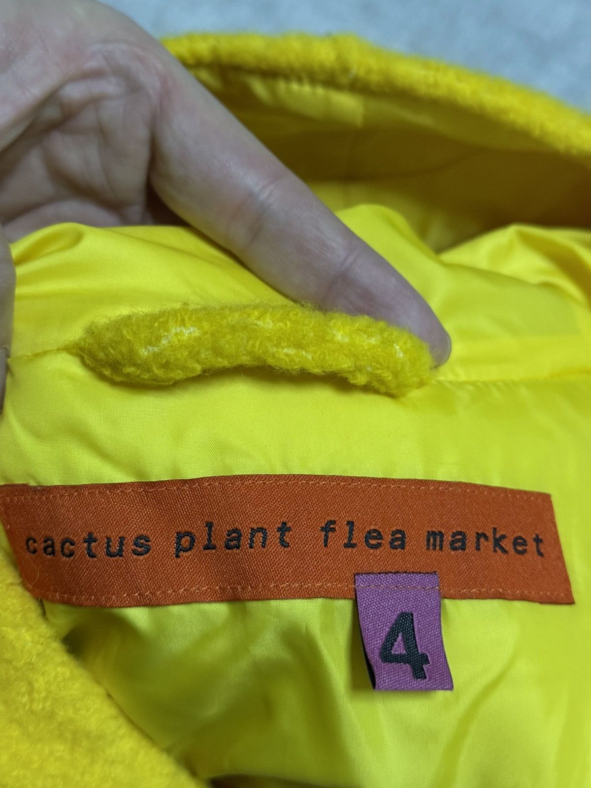 Cactus Plant Flea Market Cactus plant flea market fuzzy balance jacket Size US XL / EU 56 / 4 - 8 Thumbnail