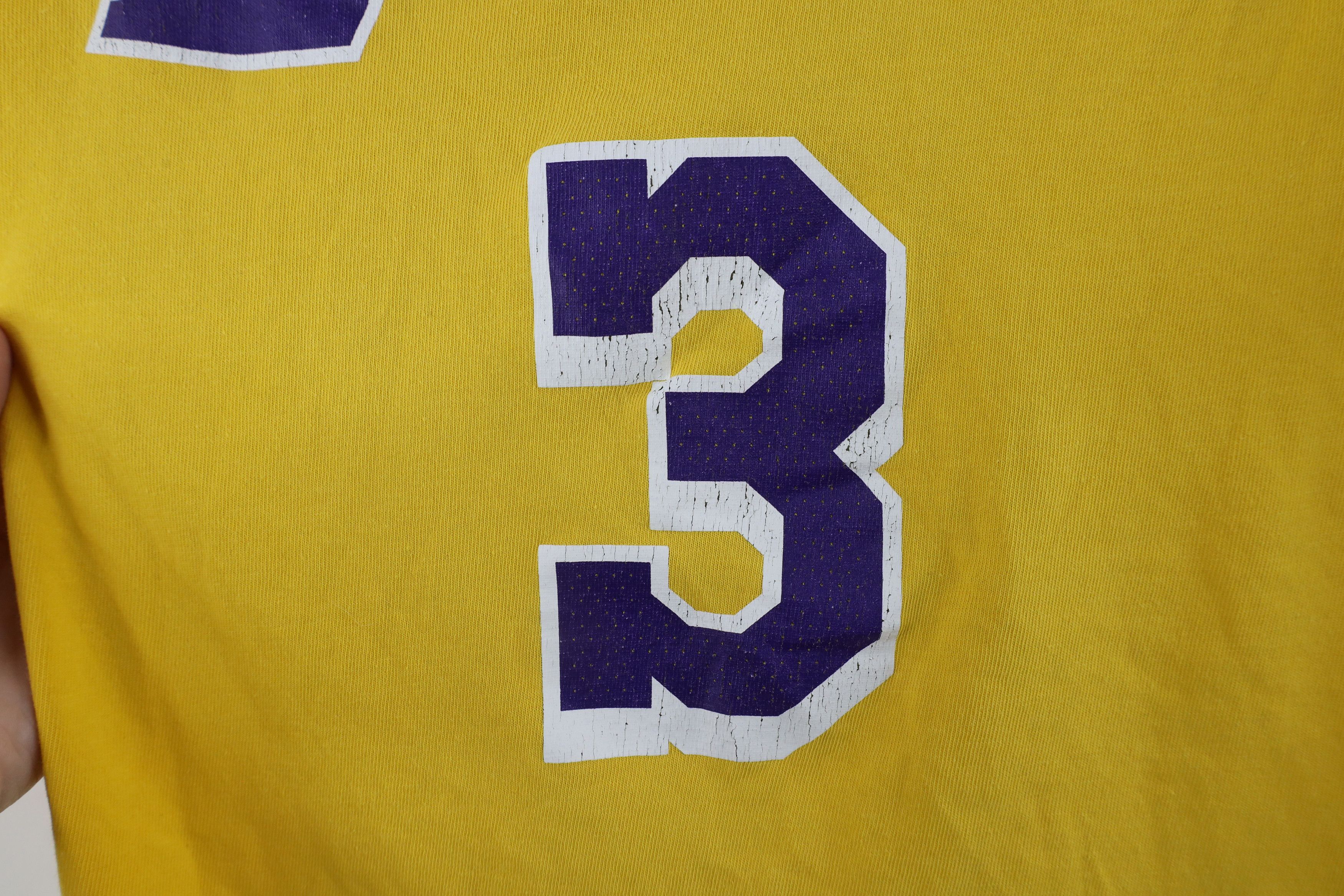 Nike × Vintage Nike Anthony Davis Los Angeles Lakers Basketball T-Shirt Size US M / EU 48-50 / 2 - 6 Thumbnail