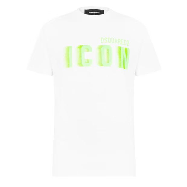 o1g2r1mq0424 T-Shirts in White & Green