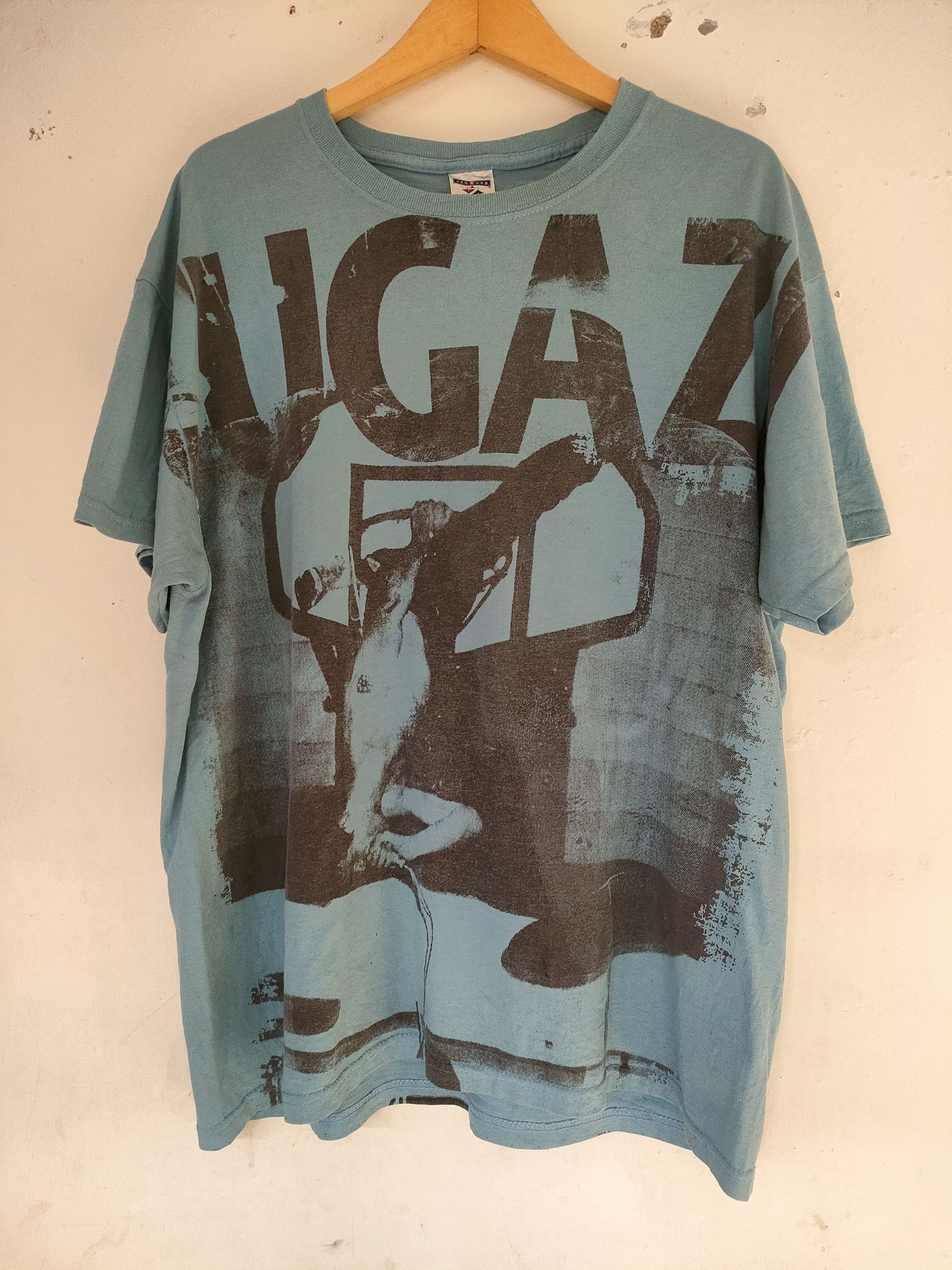 Image of Fugazi Aop Vintage in Sky Blue, Men's (Size XL)