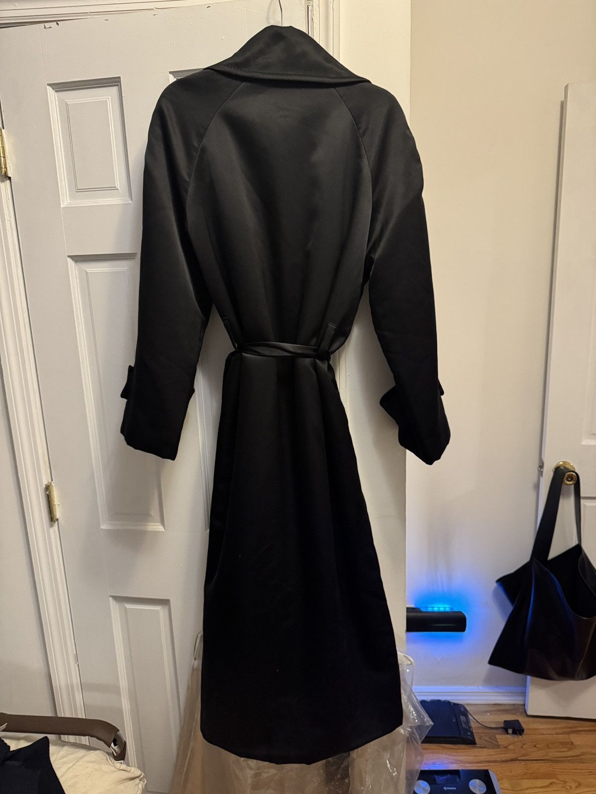 Saint Laurent Paris Rare 100% silk padded trench coat Size US M / EU 48-50 / 2 - 3 Thumbnail