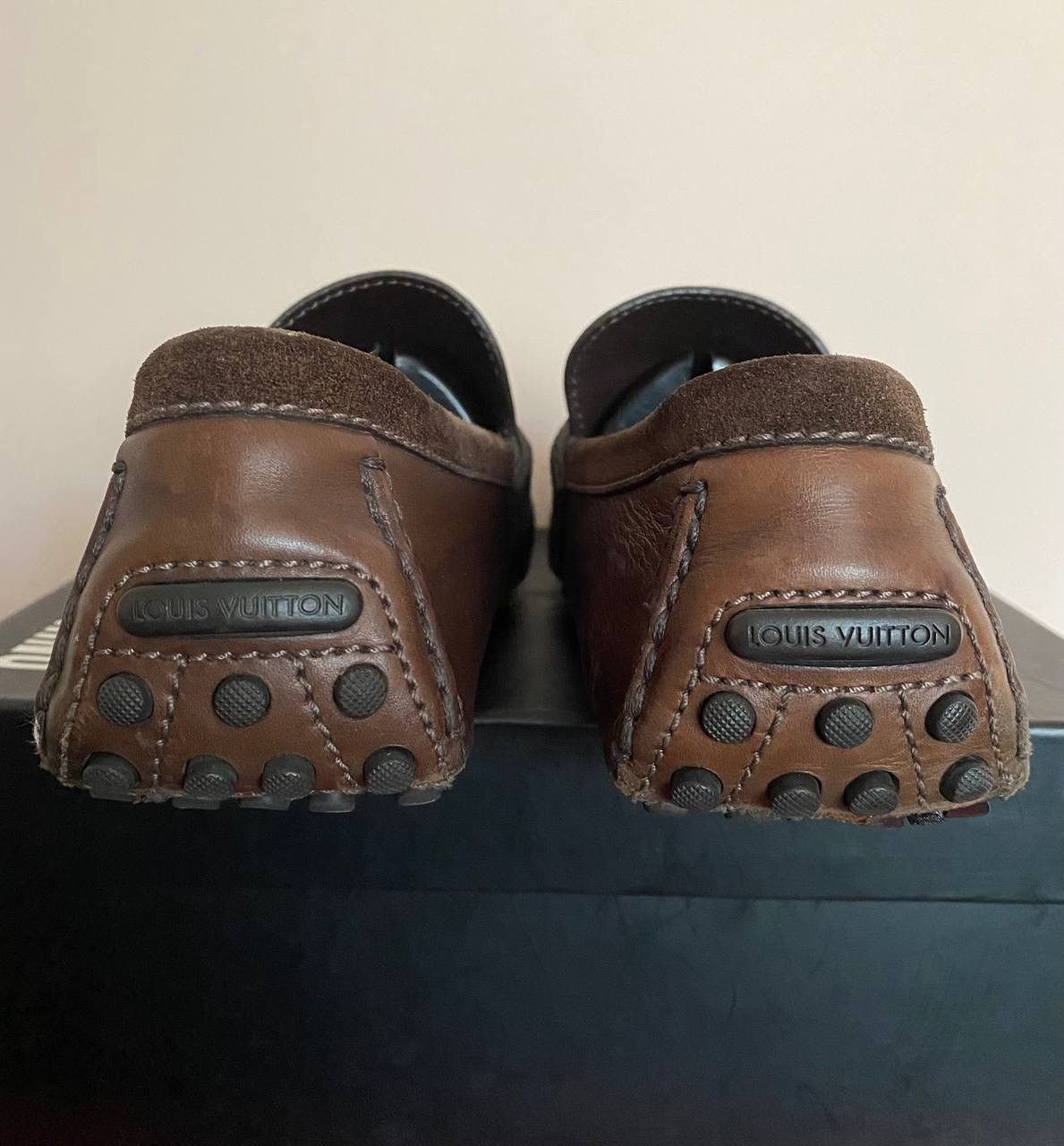 Louis Vuitton Louis Vuitton Brown Hockenheim Driving Moccasins/Loafers Size US 9 / EU 42 - 6 Thumbnail