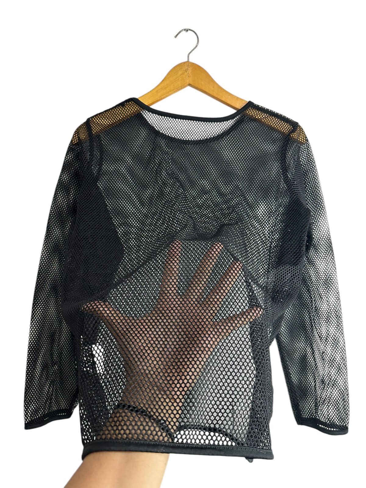 KMRii ARCHIVE LUTIQUE TRANSPARENT MESH FISHNET KMRII LGB STYLE Size US L / EU 52-54 / 3 - 7 Thumbnail