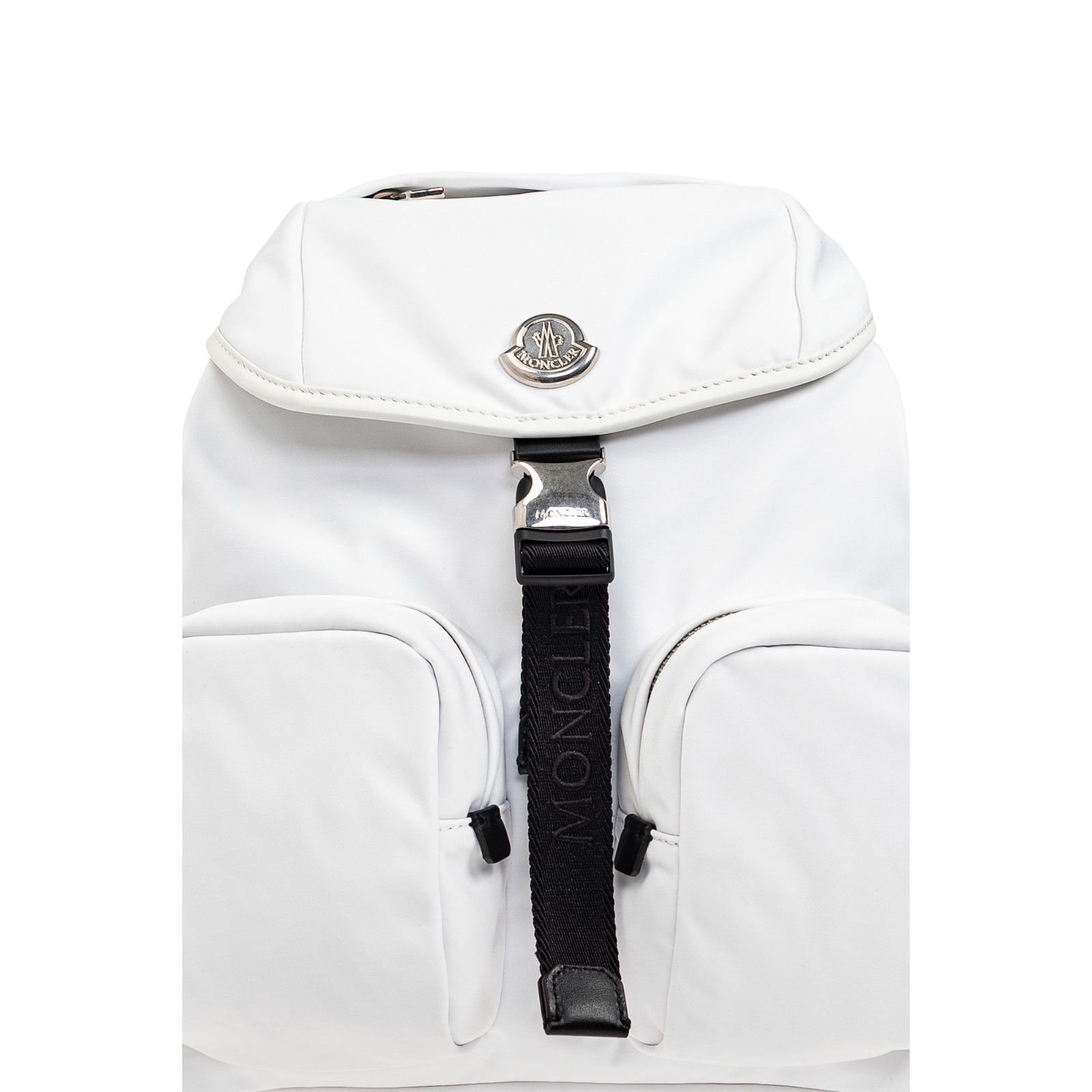 Moncler MONCLER Applique White Backpack Bag New Size ONE SIZE - 5 Thumbnail