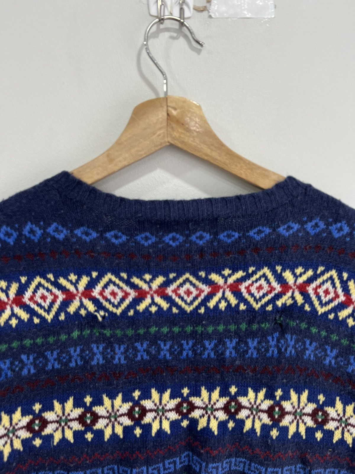 Ralph Lauren Vintage Ralph Lauren Polo Sweater Vest Pattern cashmere silk Size US M / EU 48-50 / 2 - 4 Thumbnail