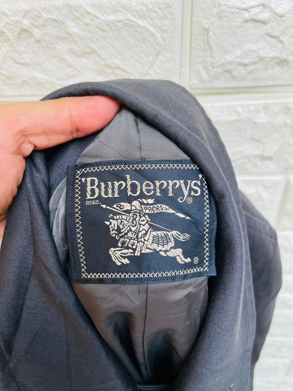 Burberry × Japanese Brand × Vintage Vintage Burberrys Long Coat Designer Fashion Style Size US L / EU 52-54 / 3 - 8 Thumbnail