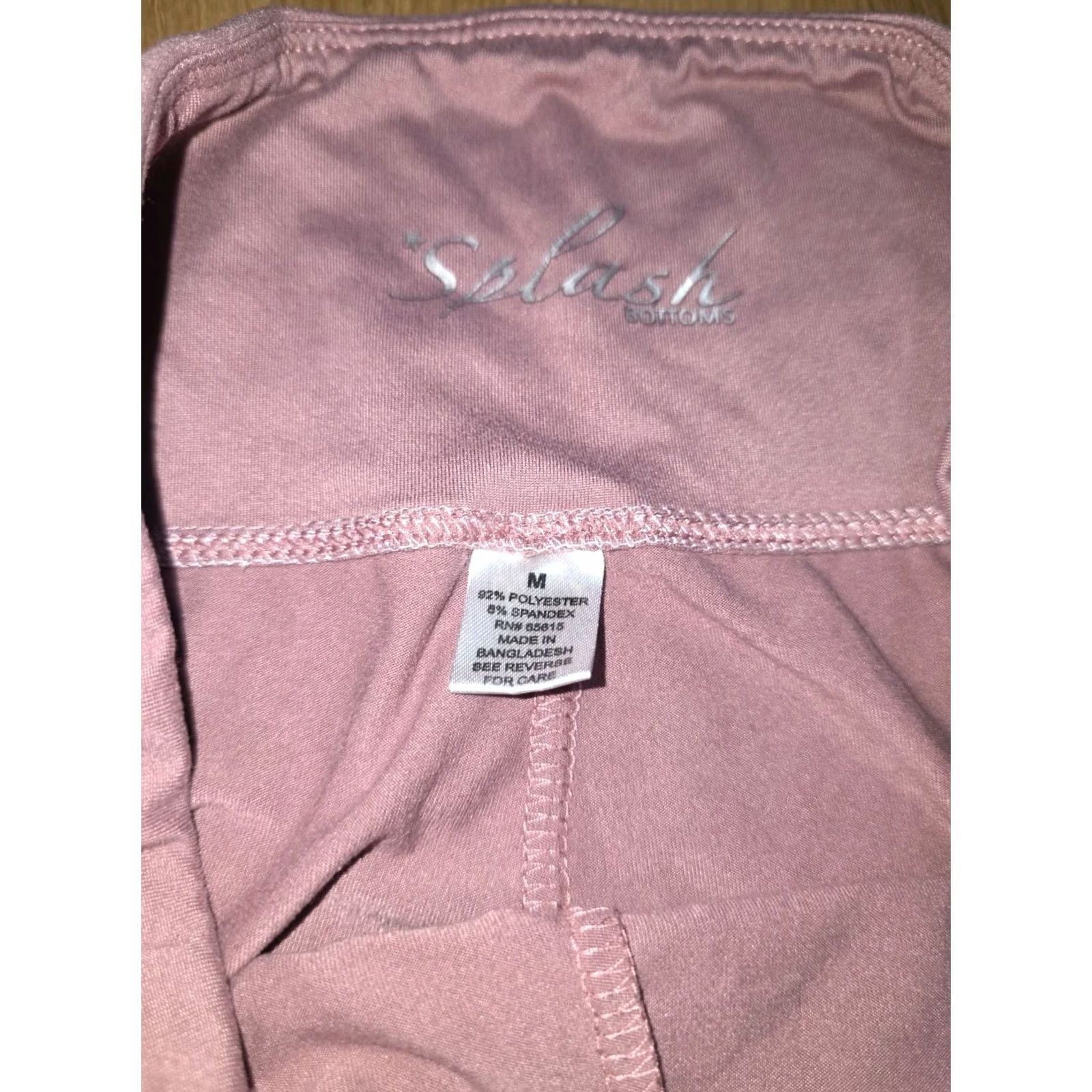 Vintage SPLASH BOTTOMS High Waist Seamless Shorts Pink M Women Activewear Athletic Shorts M Pink Womens Size 32" / US 10 / IT 46 - 4 Thumbnail