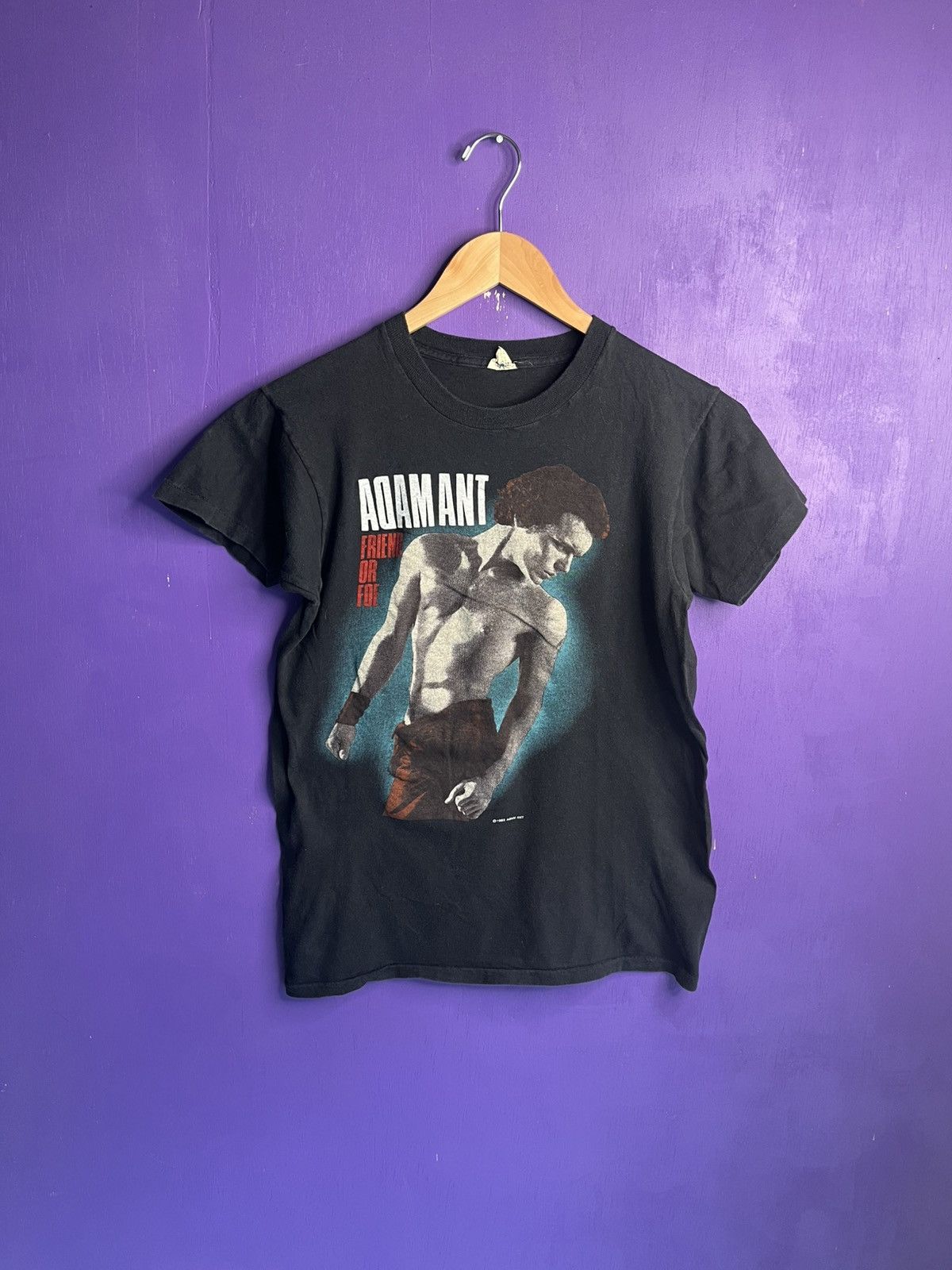 Vintage Vintage 1983 Adam ant friend or Foe tour t-shirt Size US M / EU 48-50 / 2 - 1 Thumbnail