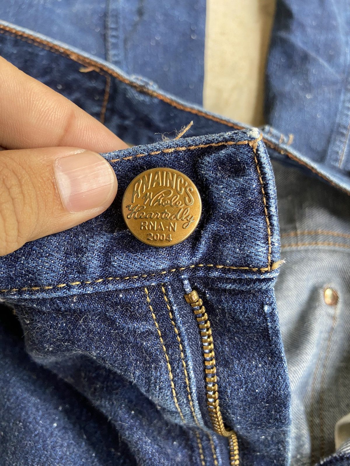 Japanese Brand RNA Japan denim pant Size US 30 / EU 46 - 5 Thumbnail