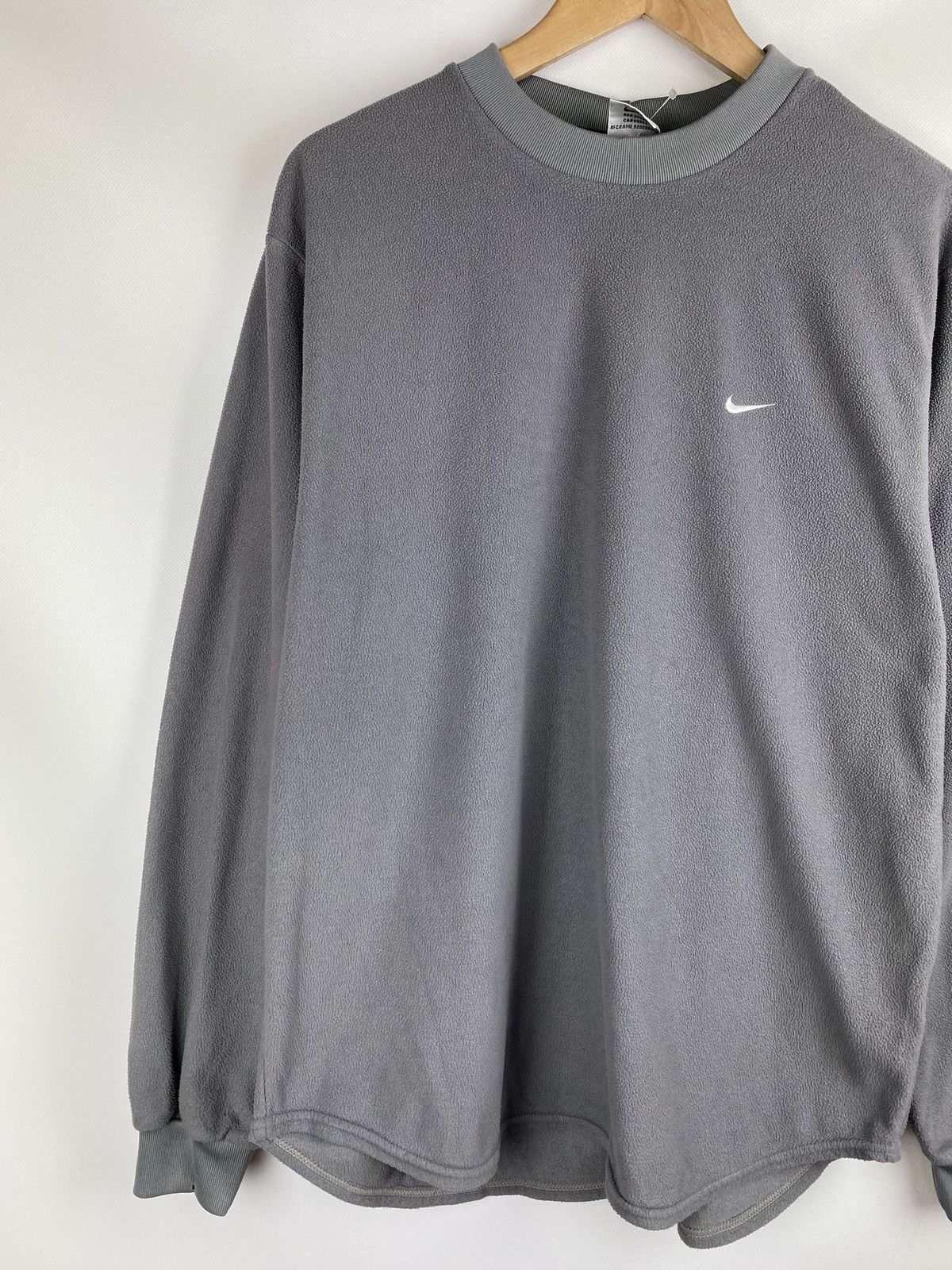 Nike Vintage Nike men’s fleece sweatshirt pullover Size US M / EU 48-50 / 2 - 2 Thumbnail