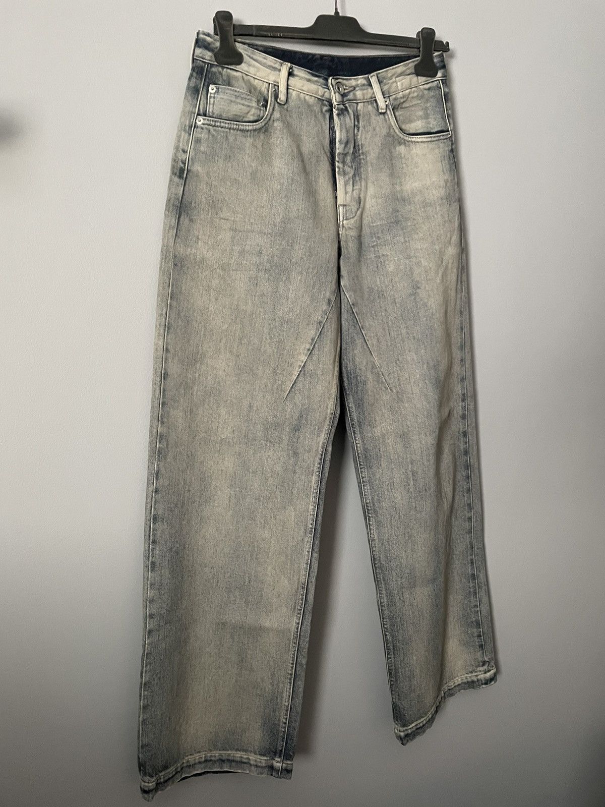 Rick Owens Drkshdw Rick Owens DRKSHDW Sky Denim Size 28 Size US 28 / EU 44 - 2 Thumbnail