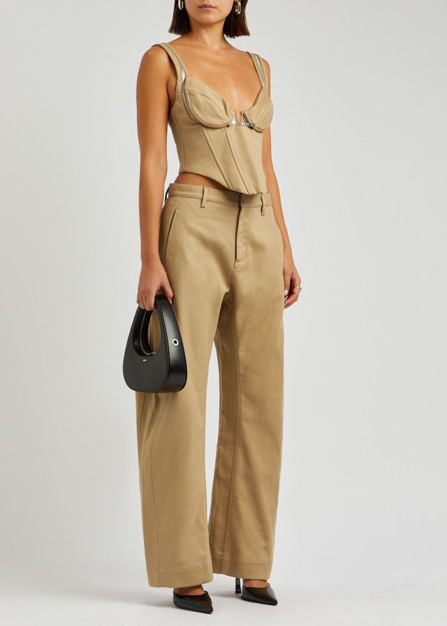 Dion Lee o1tko11025 Curve Pants in Beige Size US 30 / EU 46 - 4 Thumbnail