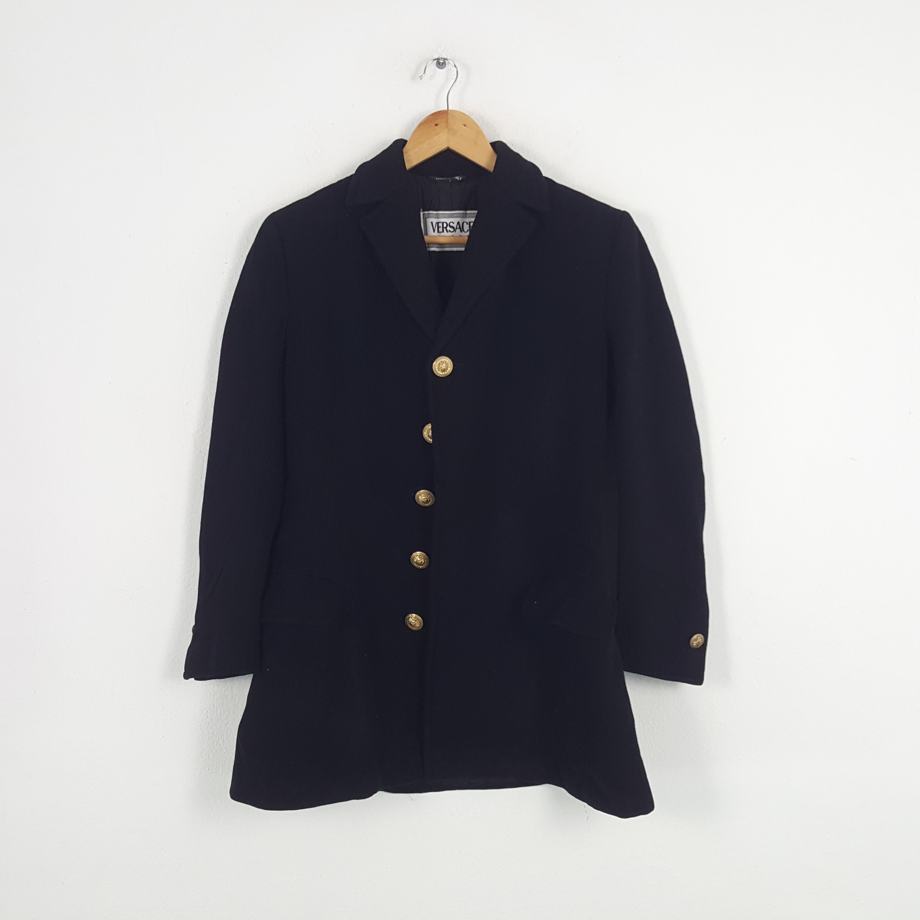 Versace × Vintage Vintage Versace Sport Italian Brand Coat Jacket Size S / US 4 / IT 40 - 1 Thumbnail