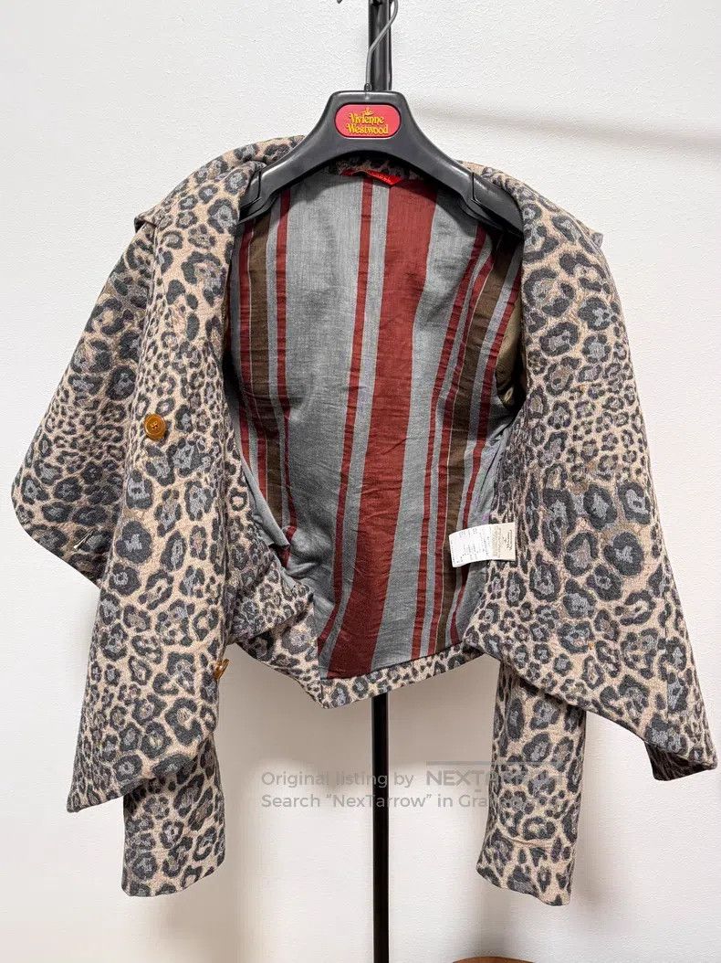 Vivienne Westwood Vivienne Westwood Vintage Leopard Print Asymmetrical Lapel Size M / US 6-8 / IT 42-44 - 5 Thumbnail