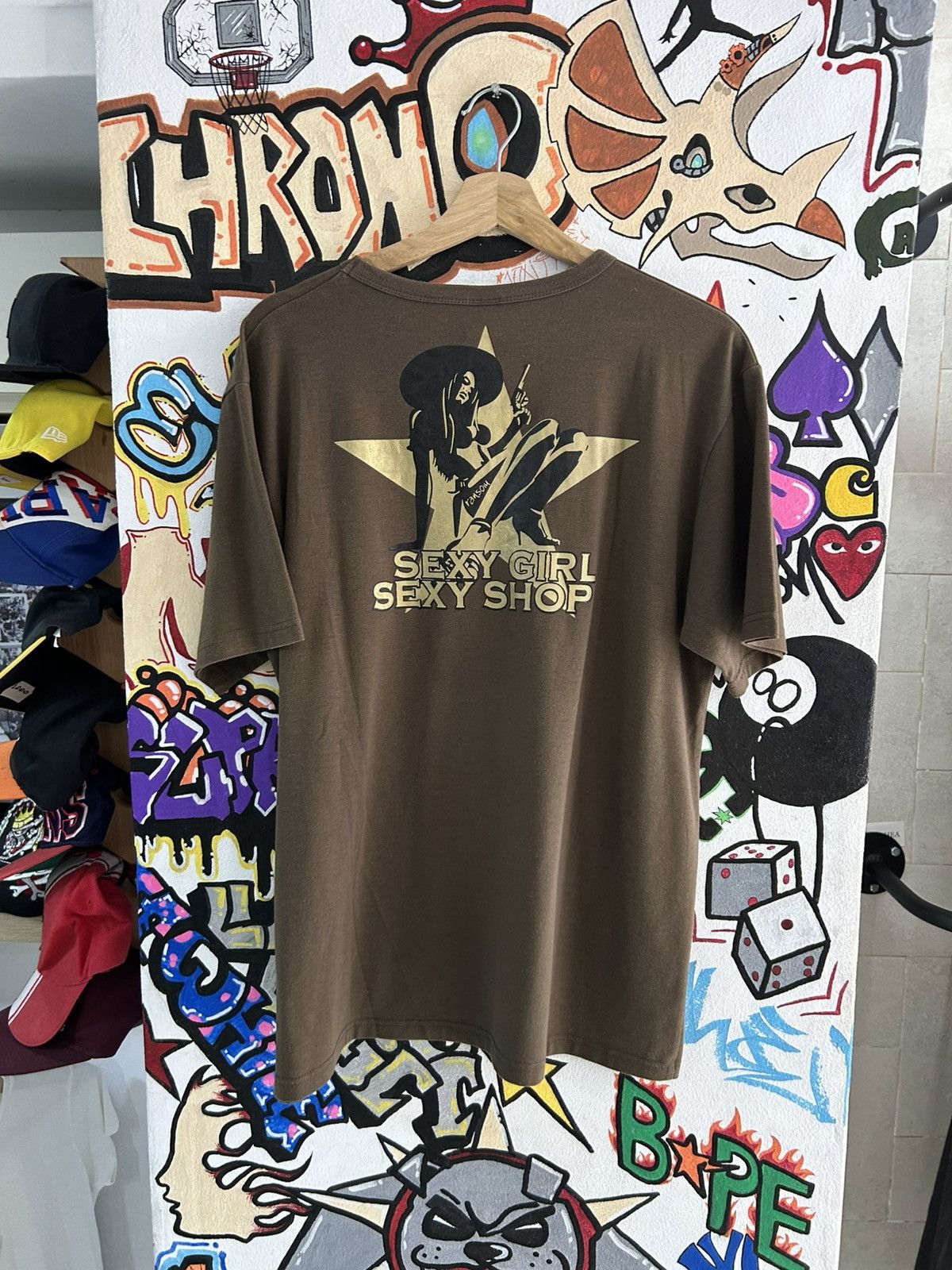 Vintage Amsterdam to be on the wrong track tee Size US L / EU 52-54 / 3 - 2 Thumbnail