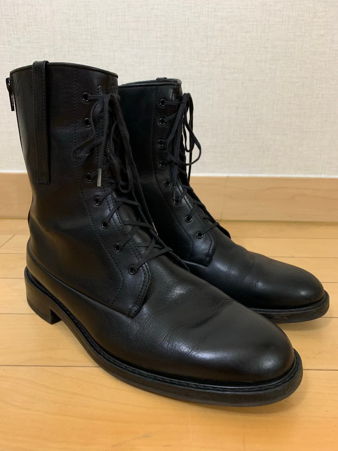 Dior Archive 02FW 'REFLEXION' Back-Zip Combat Boots Size US 9 / EU 42 - 4 Thumbnail