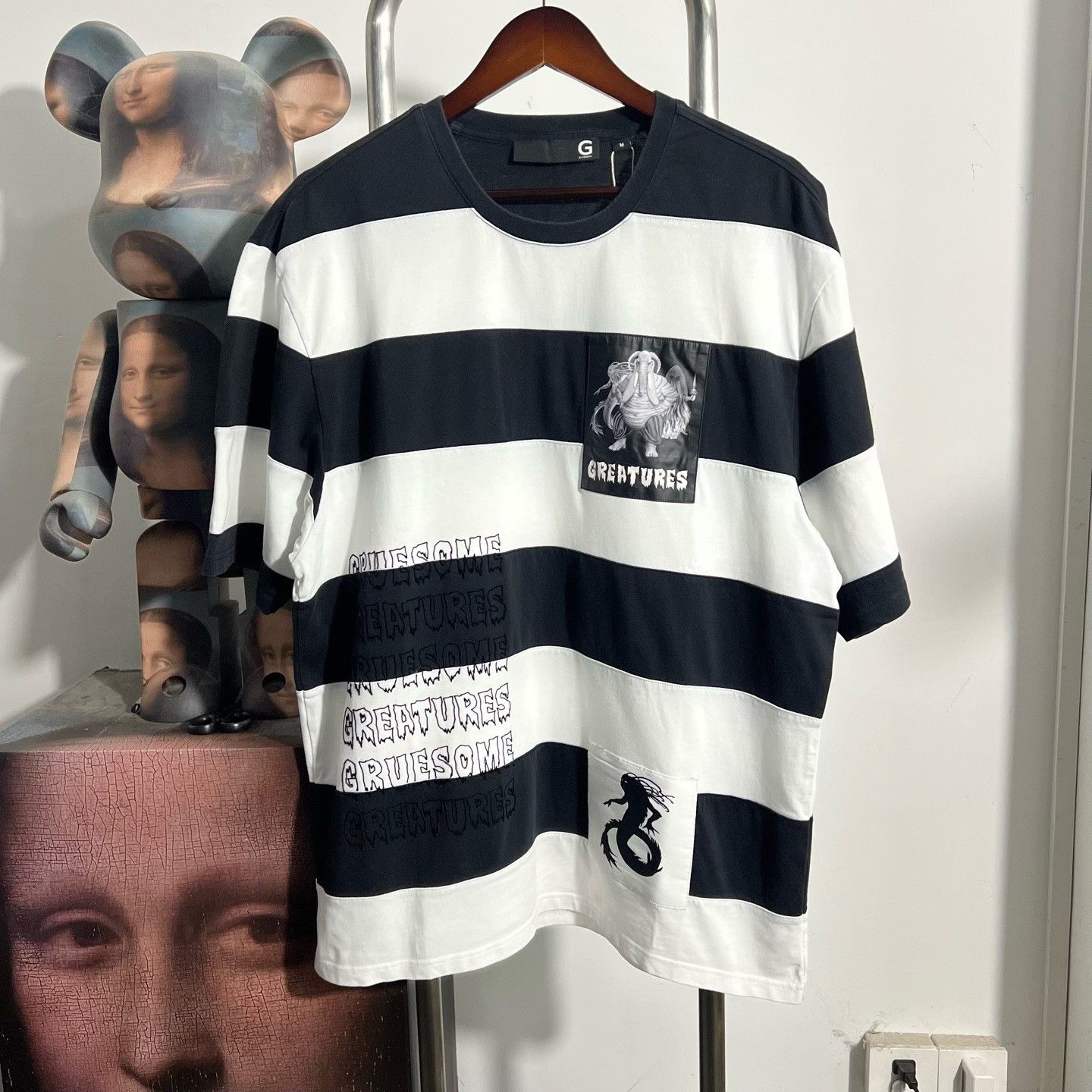 Givenchy Givenchy Striped Black T-Shirt m Men Size US M / EU 48-50 / 2 - 1 Thumbnail