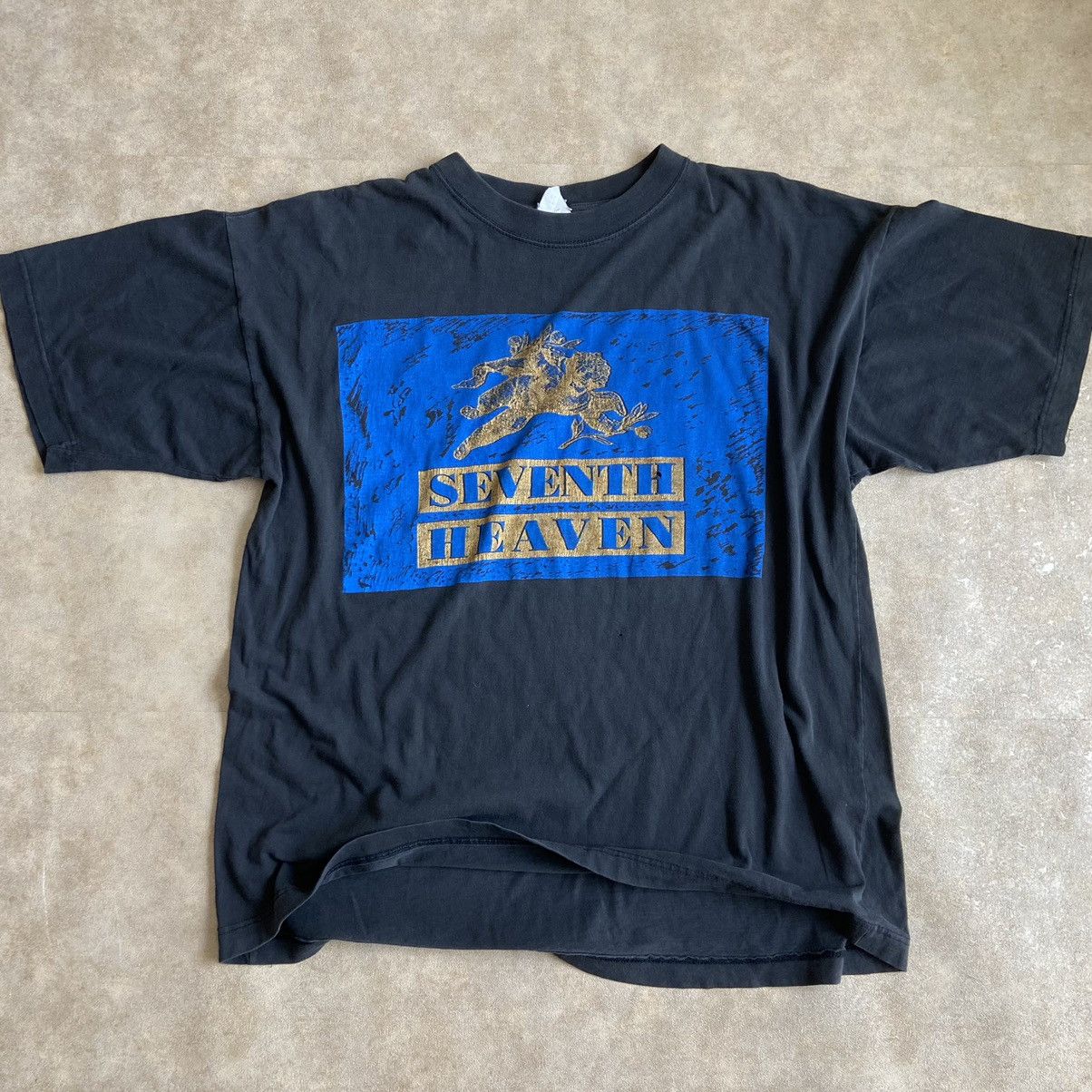 Band Tees × Vintage Vintage Seventh Heaven T shirt Size US XL / EU 56 / 4 - 2 Thumbnail