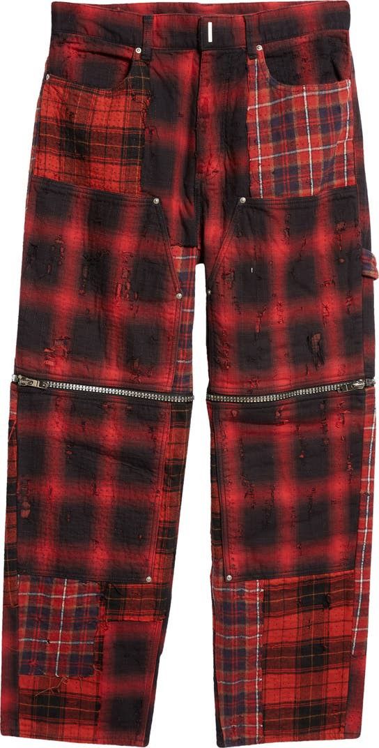 Givenchy Matthew Williams Givenchy Flannel Boro Pants Size US 30 / EU 46 - 2 Thumbnail