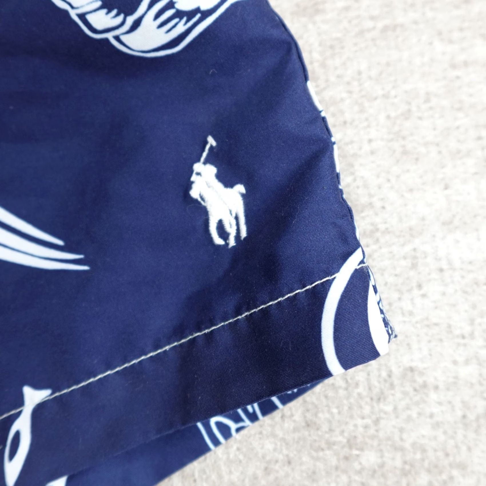 Polo Ralph Lauren Polo Ralph Lauren Swim Shorts Large Blue Mermaid Diver Lined 5" In Size US L / EU 52-54 / 3 - 2 Thumbnail