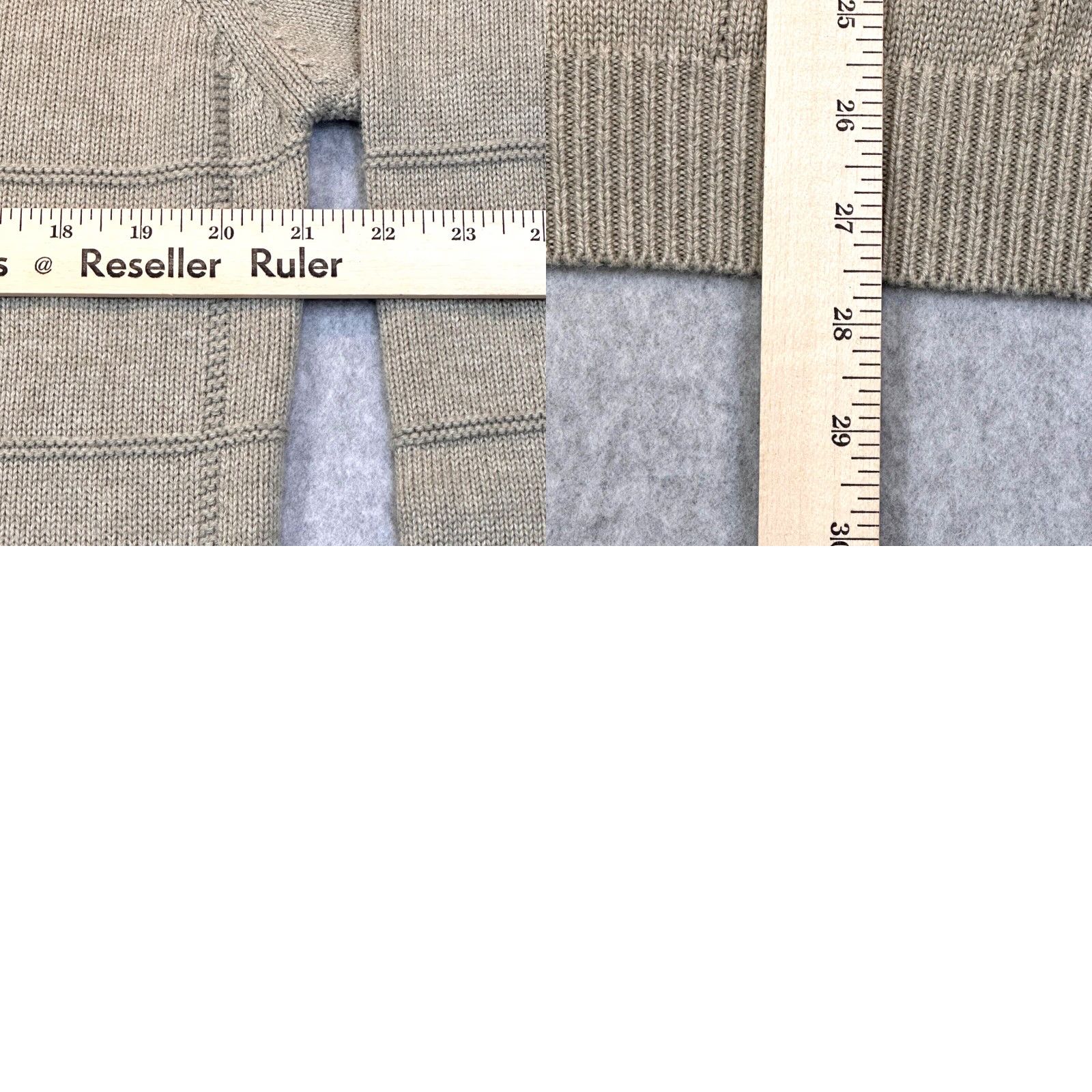 Izod VINTAGE IZOD BeIge Cotton Grid Knit Sweater Mens Medium Cre w Neck Cable Knit 90s Pullover logo Embroidered Size US M / EU 48-50 / 2 - 8 Thumbnail