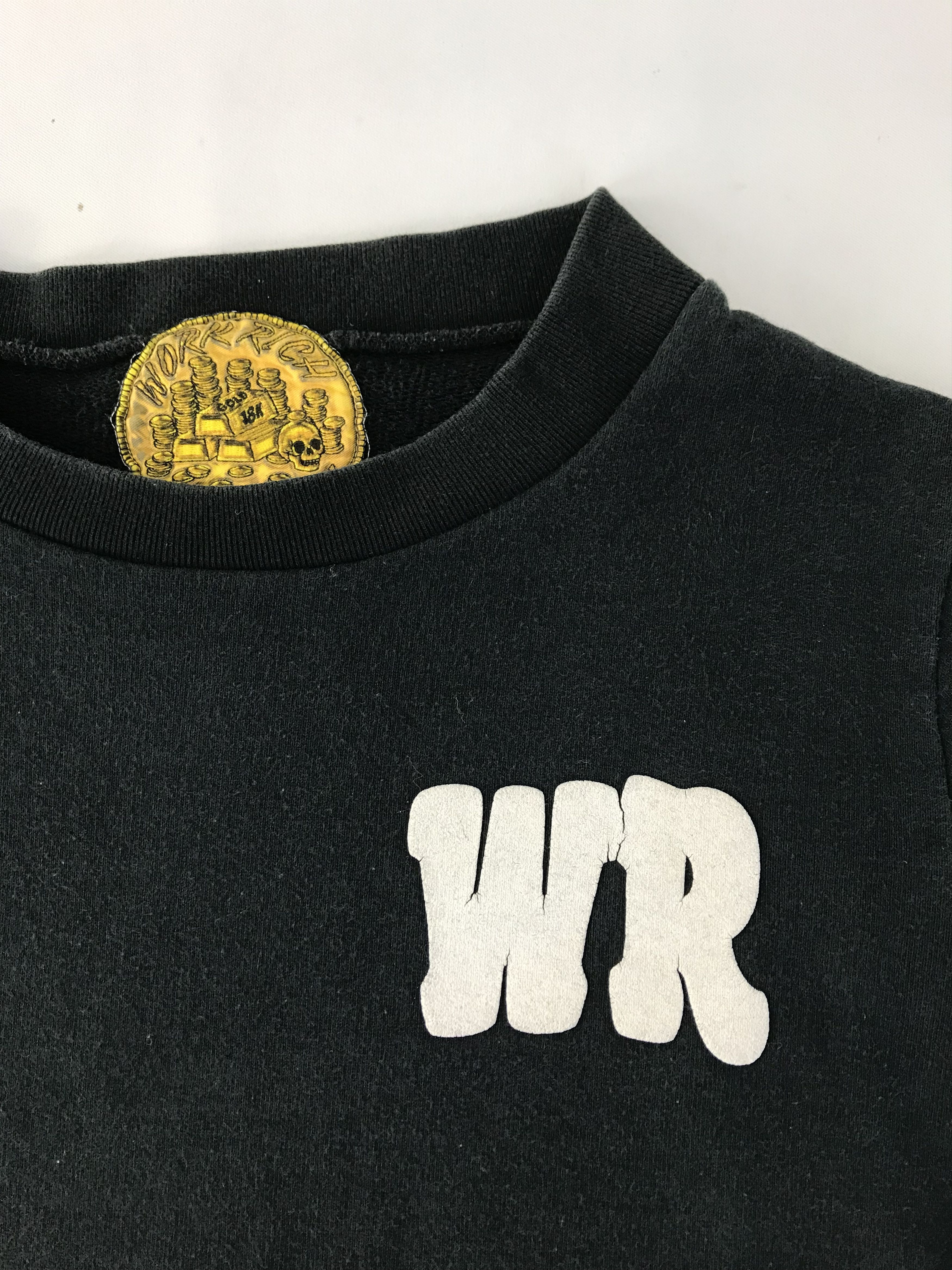 Japanese Brand Milk Boys Japan Work Rich Gold 18k Big Logo Design Pull Over Size US S / EU 44-46 / 1 - 4 Thumbnail