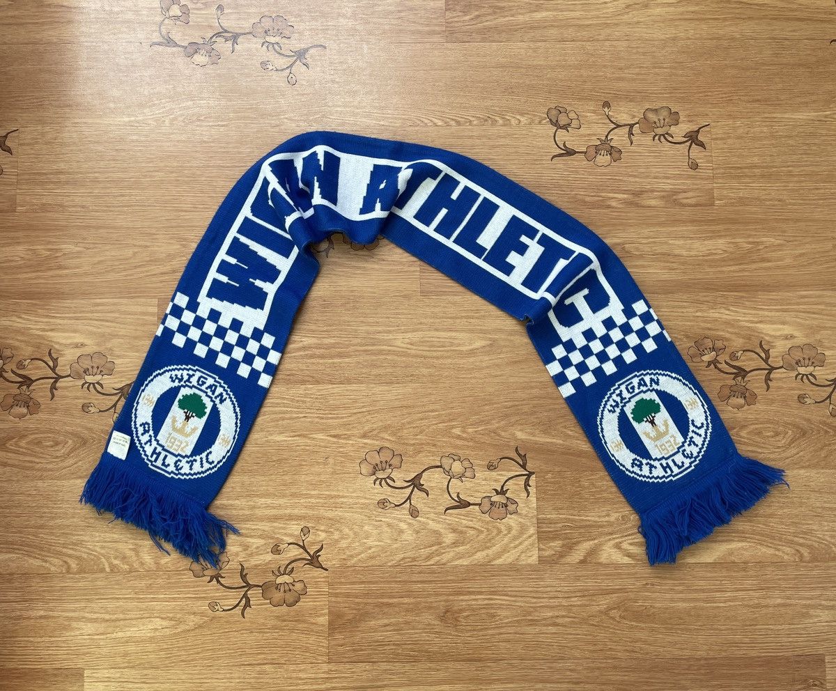 Vintage Vintage Wigan Athletic FC England football soccer scarf Size ONE SIZE - 5 Thumbnail