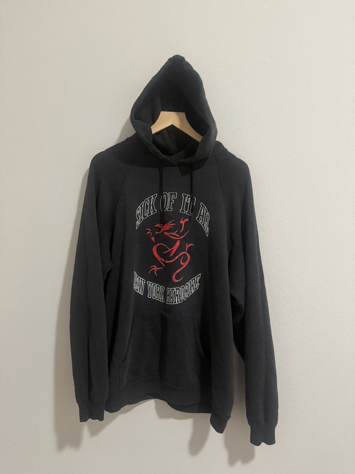 Vintage OG SICK OF IT ALL HOODIE (XL) Size US XL / EU 56 / 4 - 1 Thumbnail
