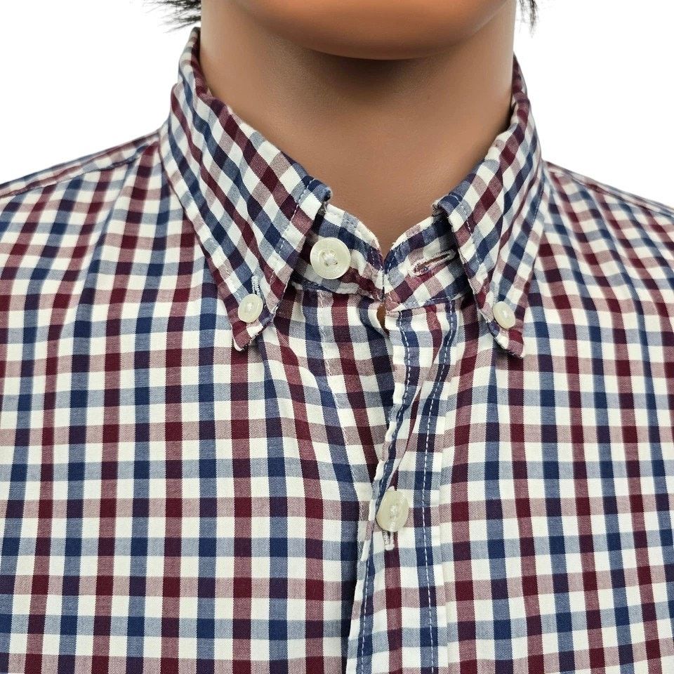 J.Crew J. Crew Shirt Men L Gingham Check Long Sleeve Button Down Size US L / EU 52-54 / 3 - 5 Thumbnail