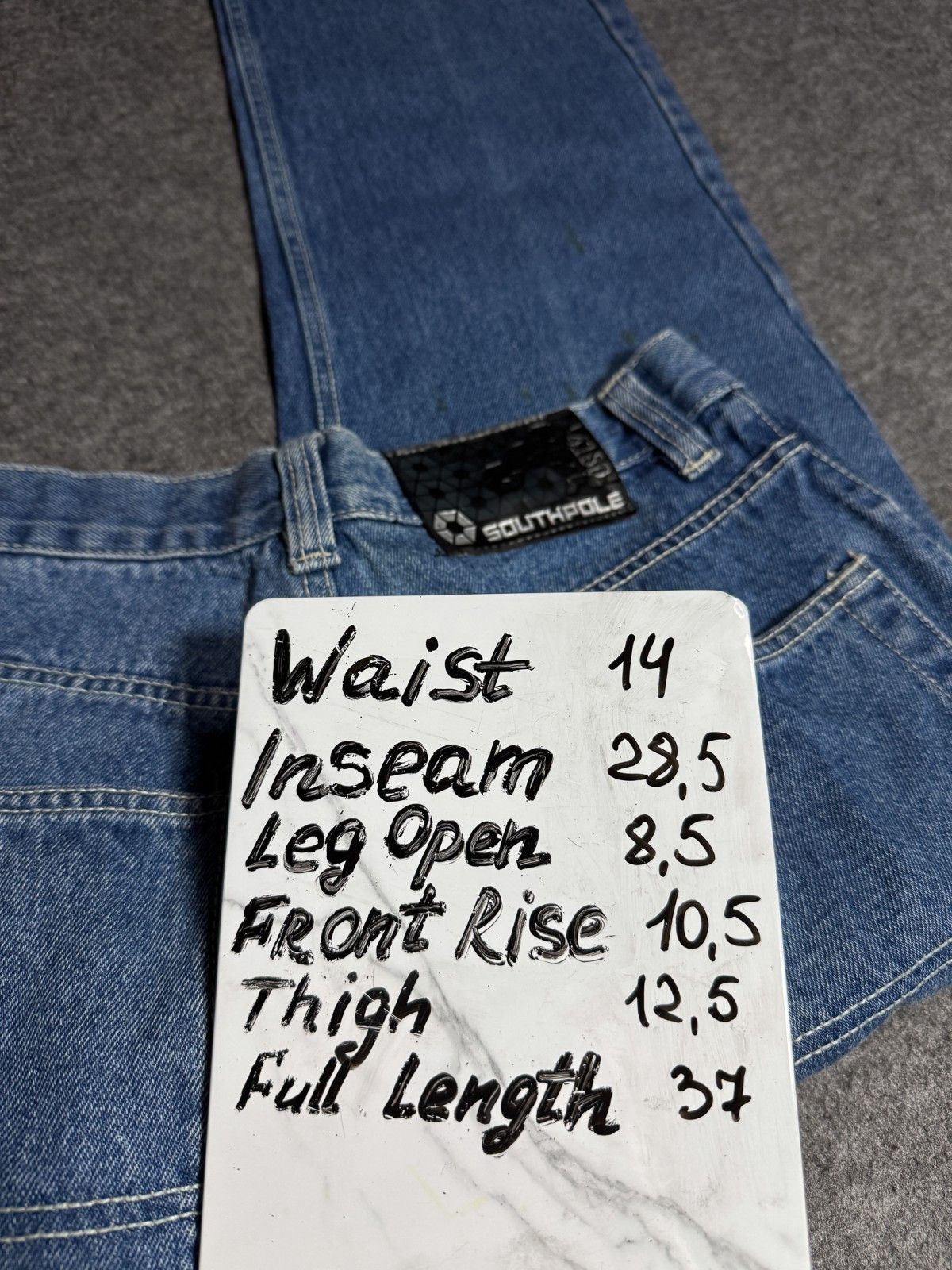 Southpole SouthPole Y2K Grunge Baggy Blue Jeans Vintage 2000s size 29 Size US 29 - 4 Thumbnail