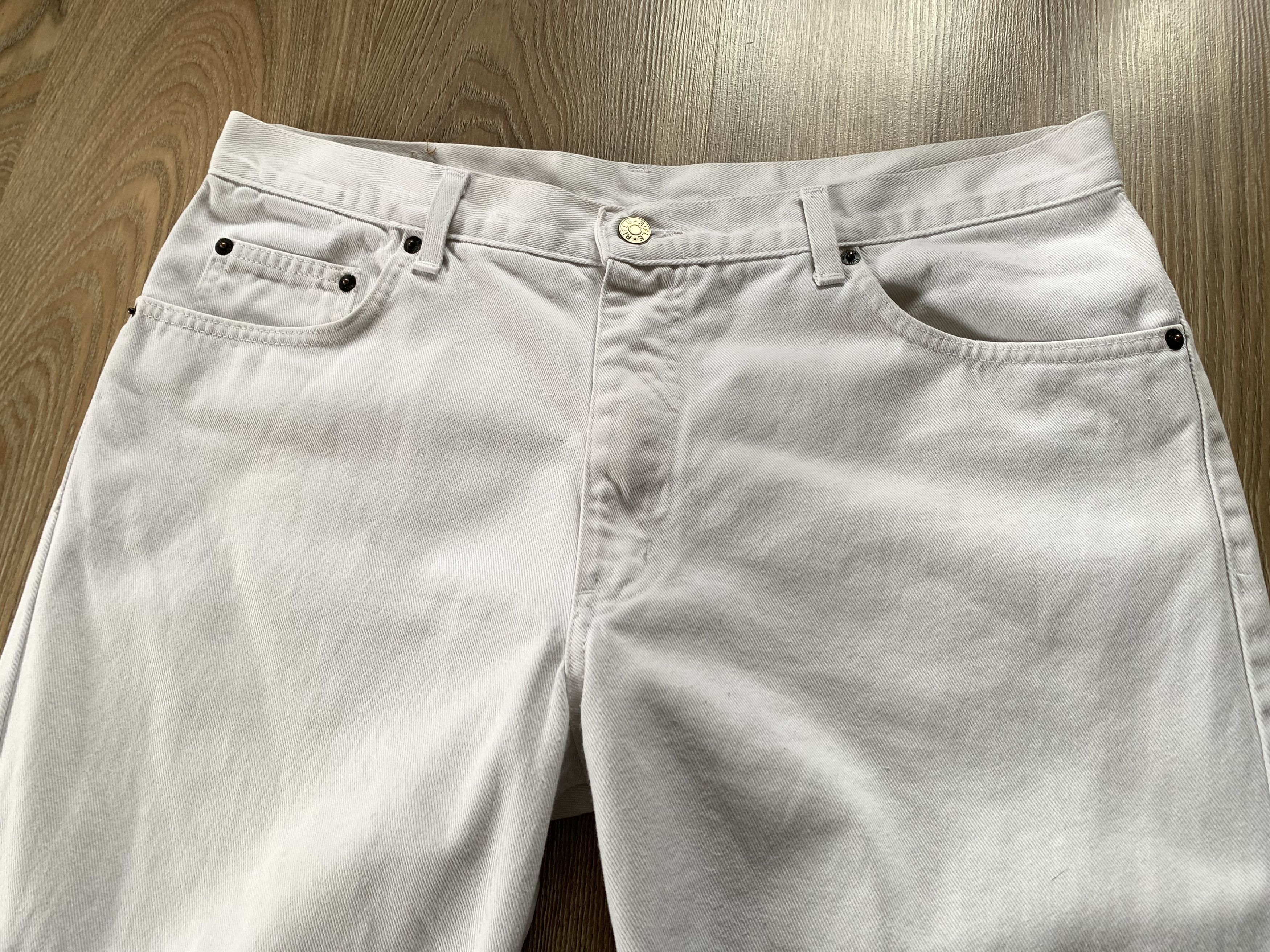 RIFLE × Vintage Rifle Rare White Vintage Jeans Size US 38 / EU 54 - 3 Thumbnail