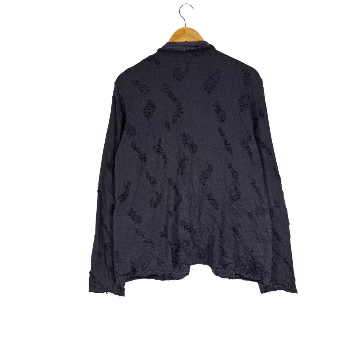 If Six Was Nine ☀️HIBECK JAPAN DISTRESS CARDIGAN LIKE NUMBER NINE Size US M / EU 48-50 / 2 - 13 Thumbnail