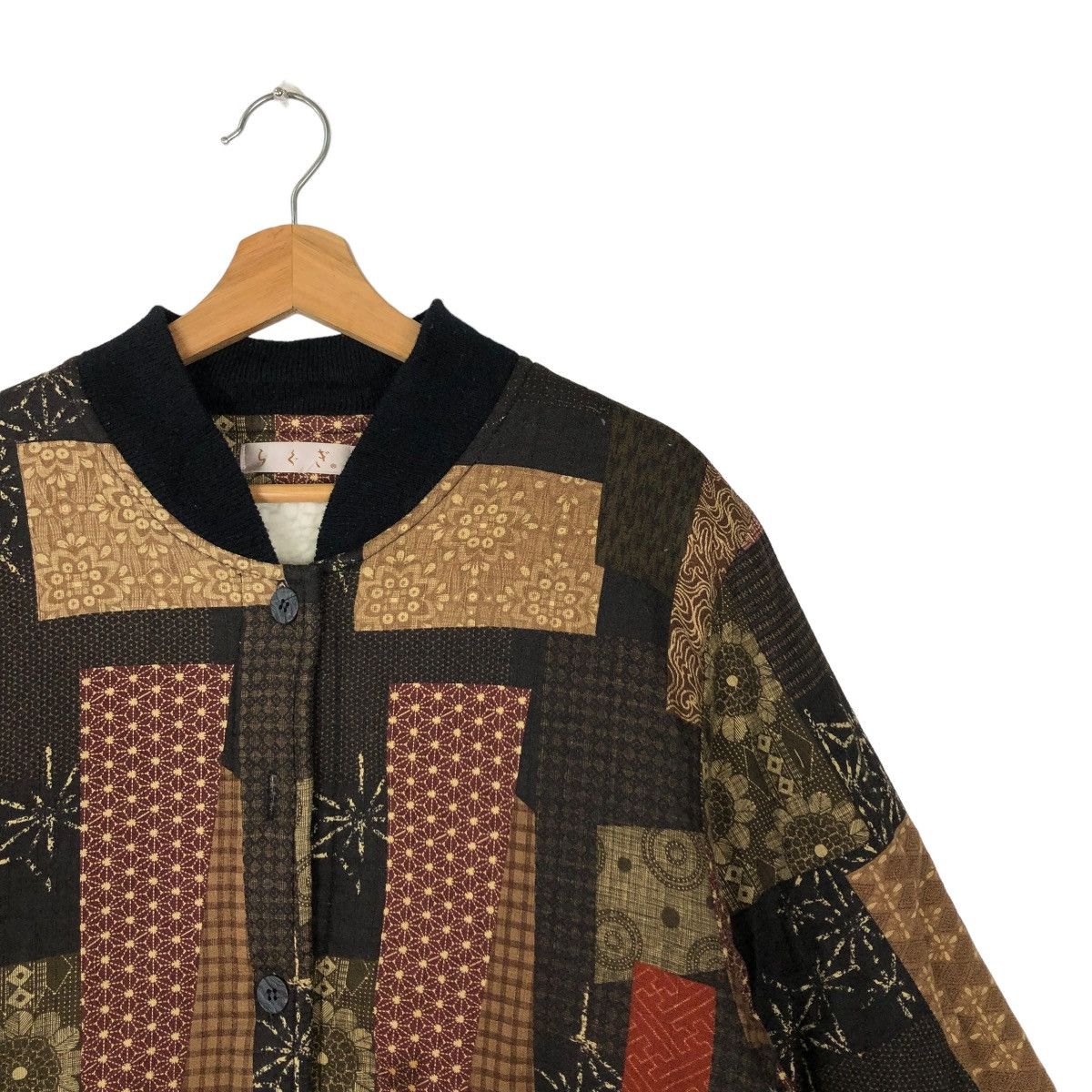Japanese Brand 🔥NAVAJO AZTEC NATIVE DESIGN TRADITIONAL BUTTON JACKET Size US L / EU 52-54 / 3 - 5 Thumbnail