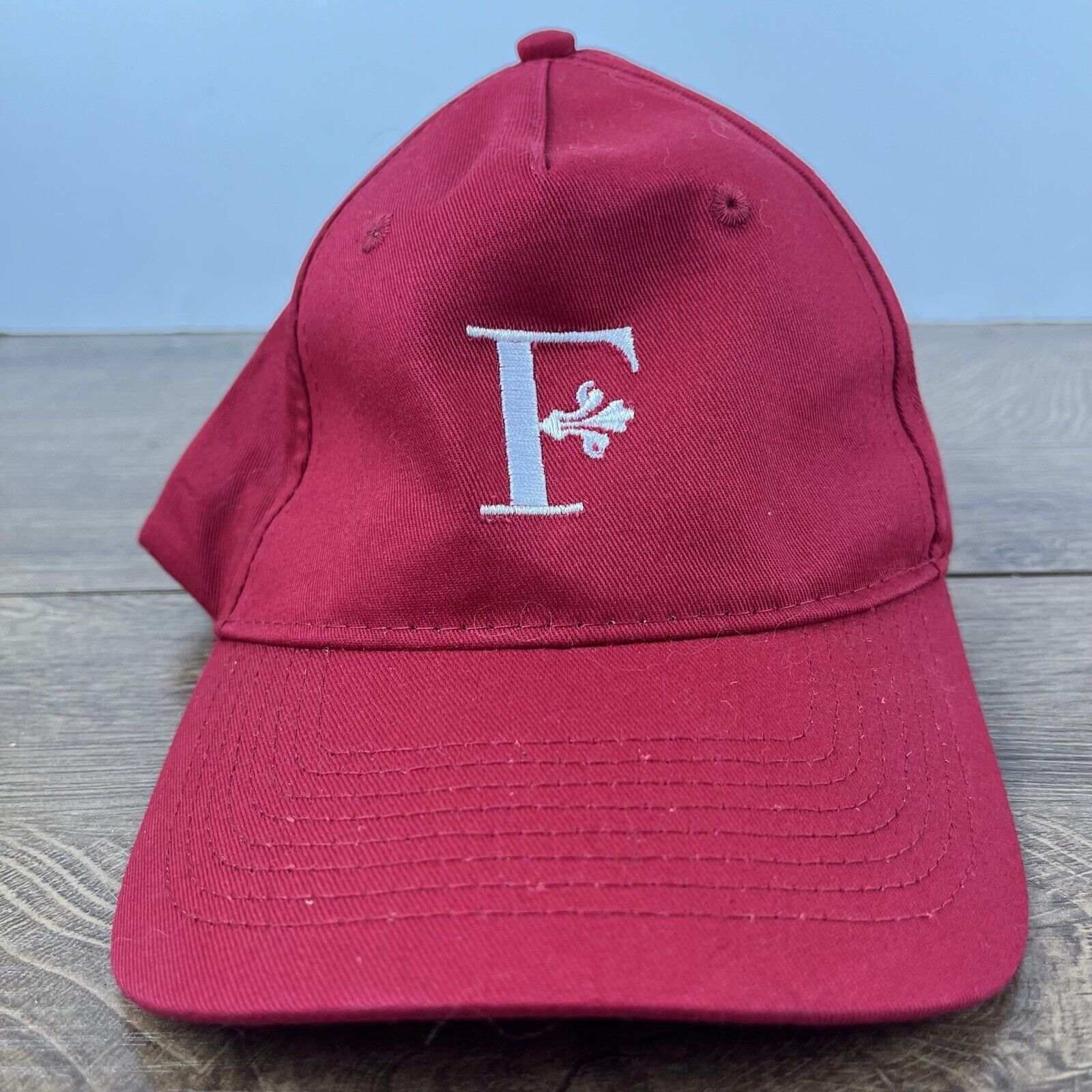 Other Fairfield Hat Red Hat Adjustable Hat Red Adult Hat Size ONE SIZE - 2 Thumbnail