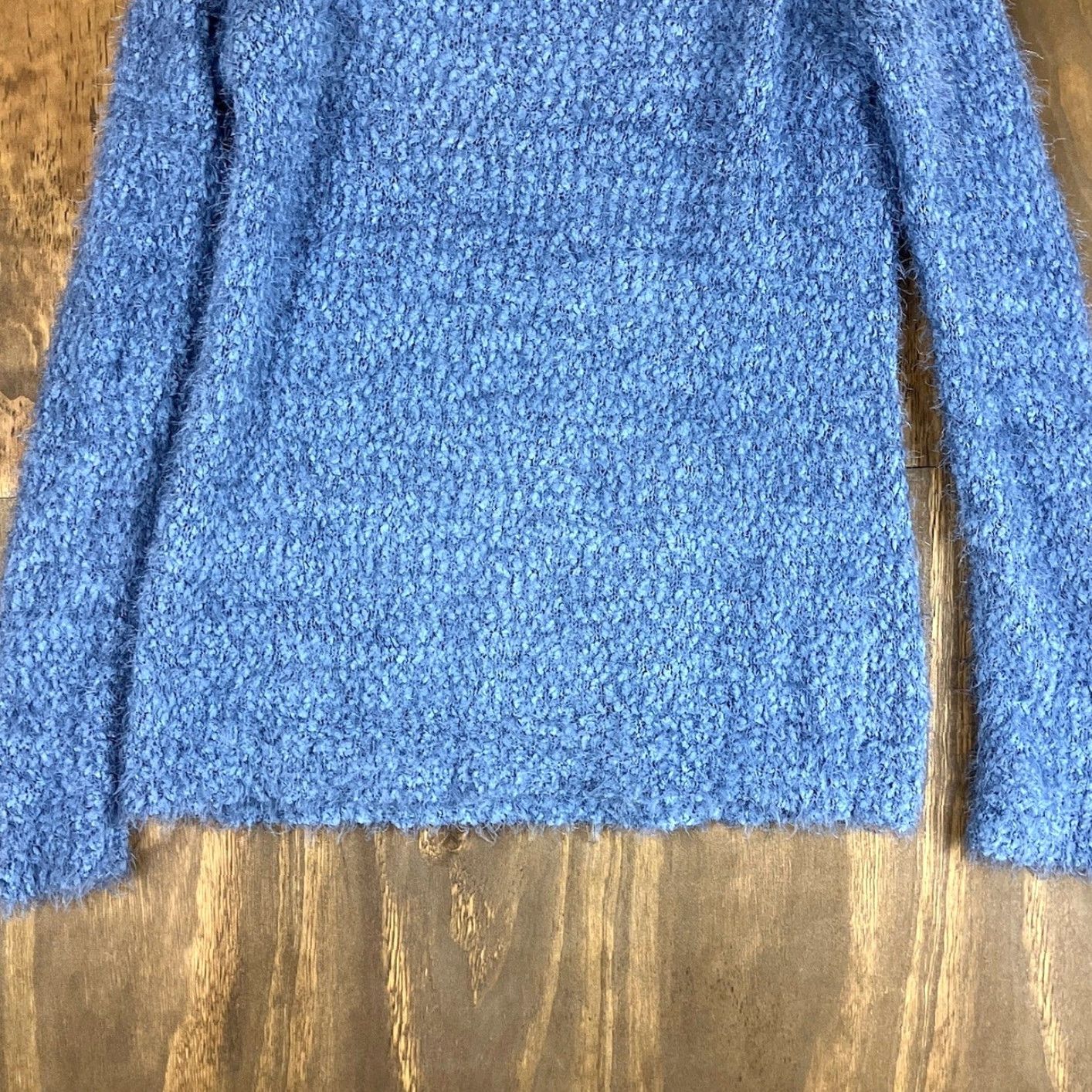 Vintage LC Lauren Conrad Sweater Womens Crew Neck Long Sleeve Blue Small Soft Knit Pullover Casual Holiday, Workwear, Travel Womens Size S Size S / US 4 / IT 40 - 3 Thumbnail