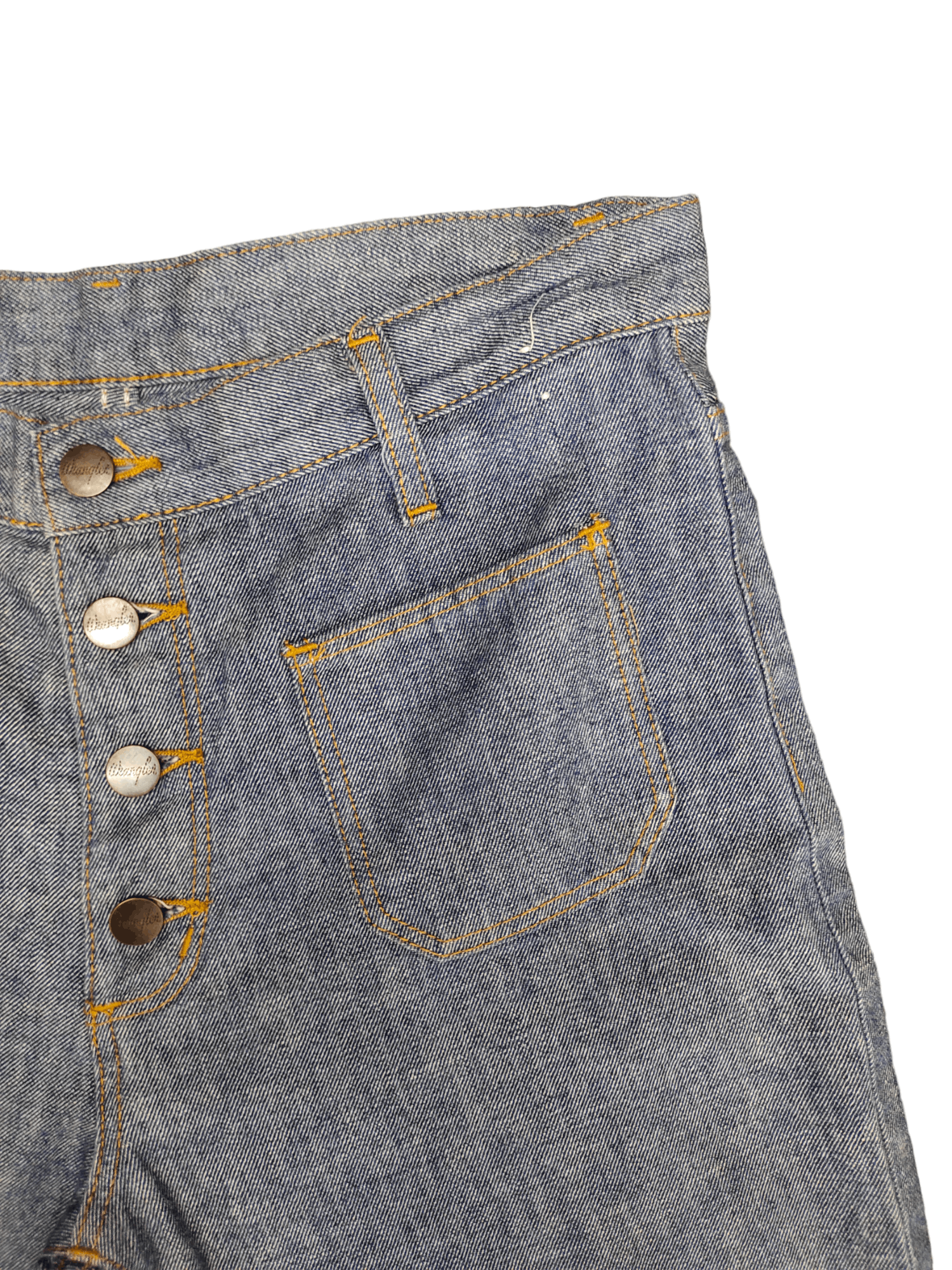 If Six Was Nine Flare Jeans Wrangler Denim Boot Cut Bell Bottom Size US 31 - 5 Thumbnail