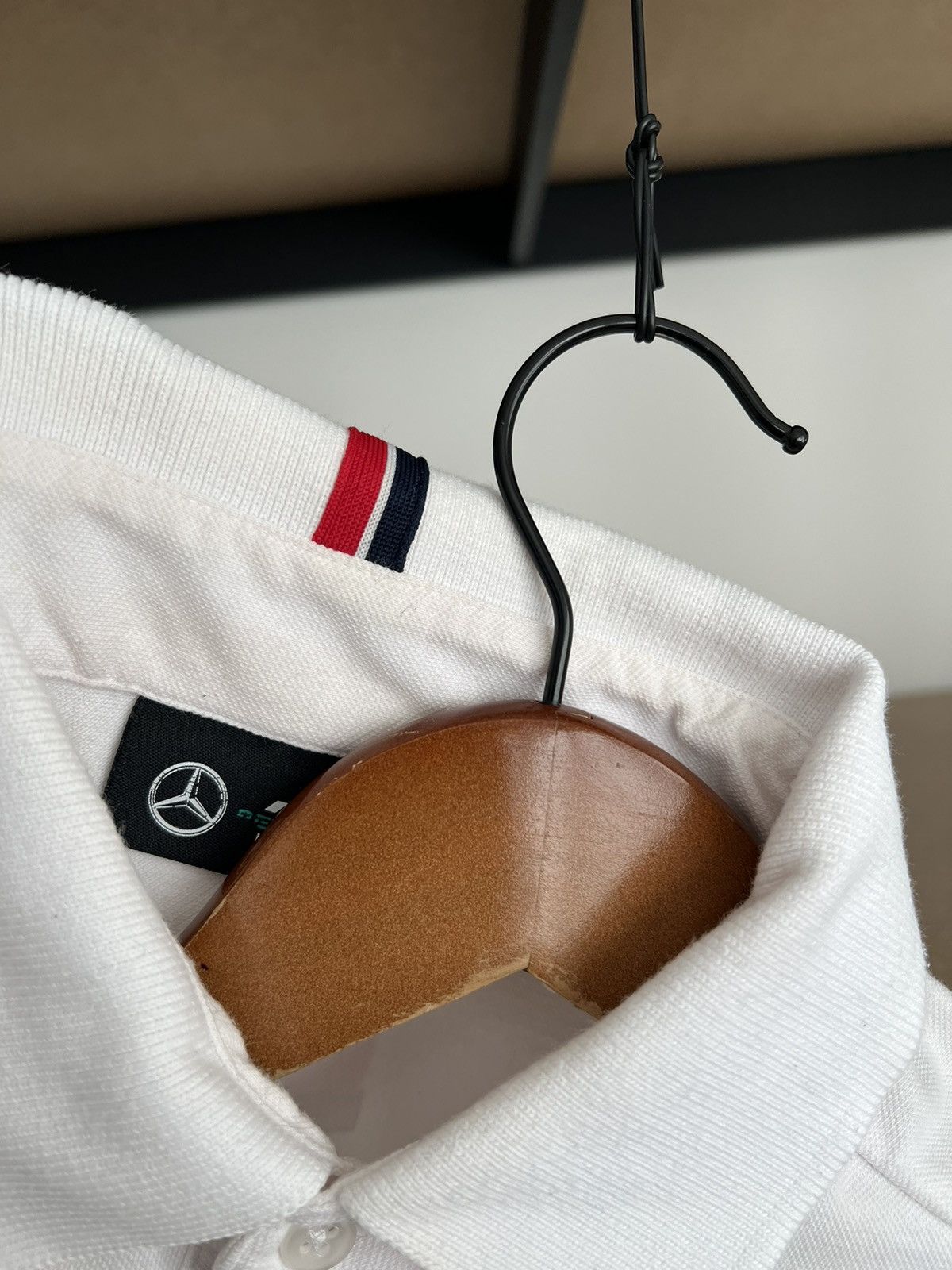 Mercedes-Benz Mercedes Benz AMG Tommy Hilfiger F1 Formula 1 Polo T-shirt Size US L / EU 52-54 / 3 - 12 Thumbnail