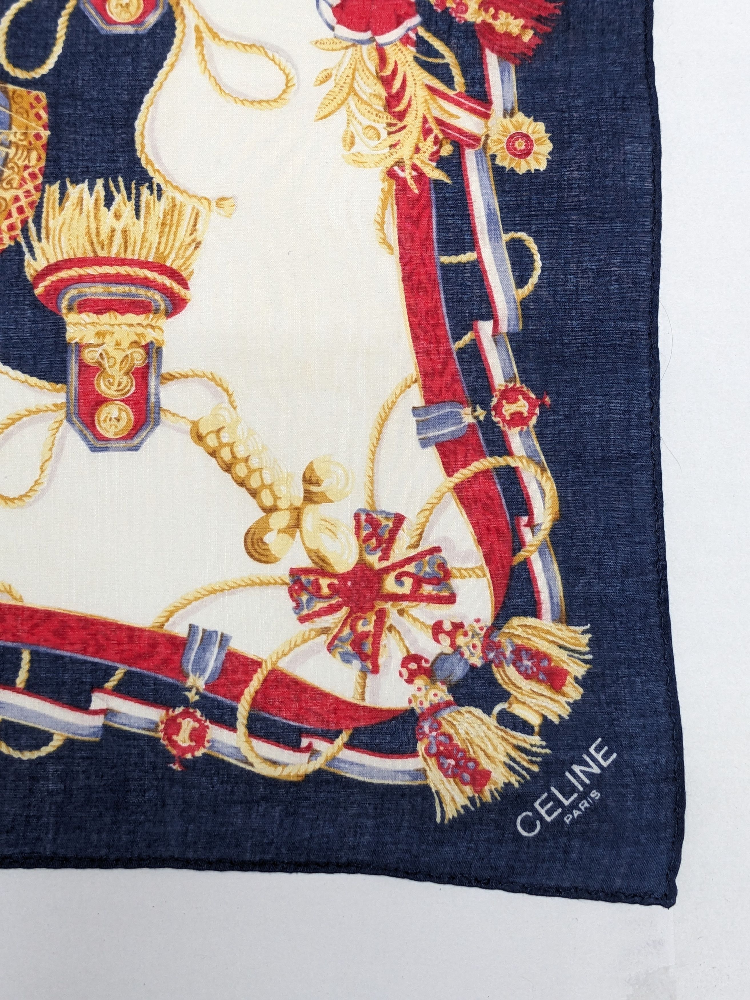 Celine Celine Paris Silk Imperial Military Drum Bugle Sword Size ONE SIZE - 2 Thumbnail