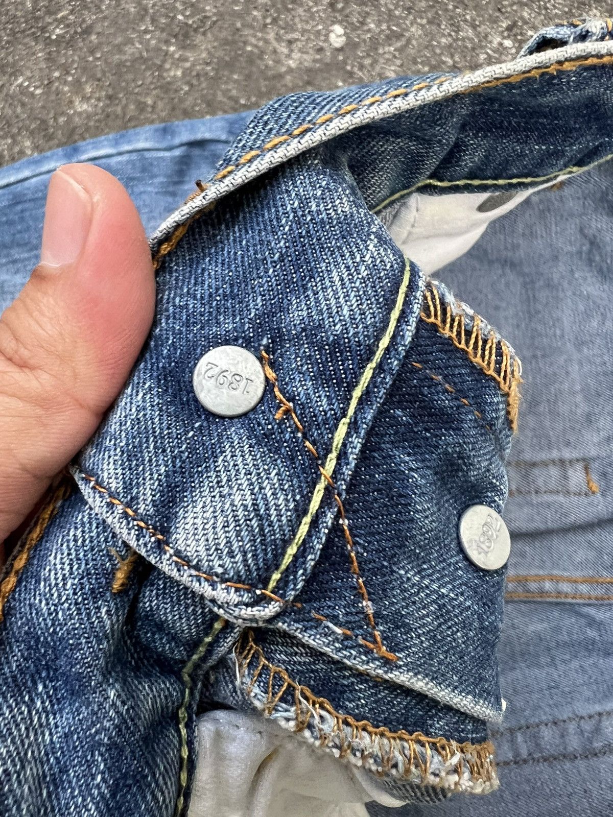 Abercrombie & Fitch × Vintage ABERCROMBIE & FITCH DISTRESSED JEANS Size US 31 - 7 Thumbnail