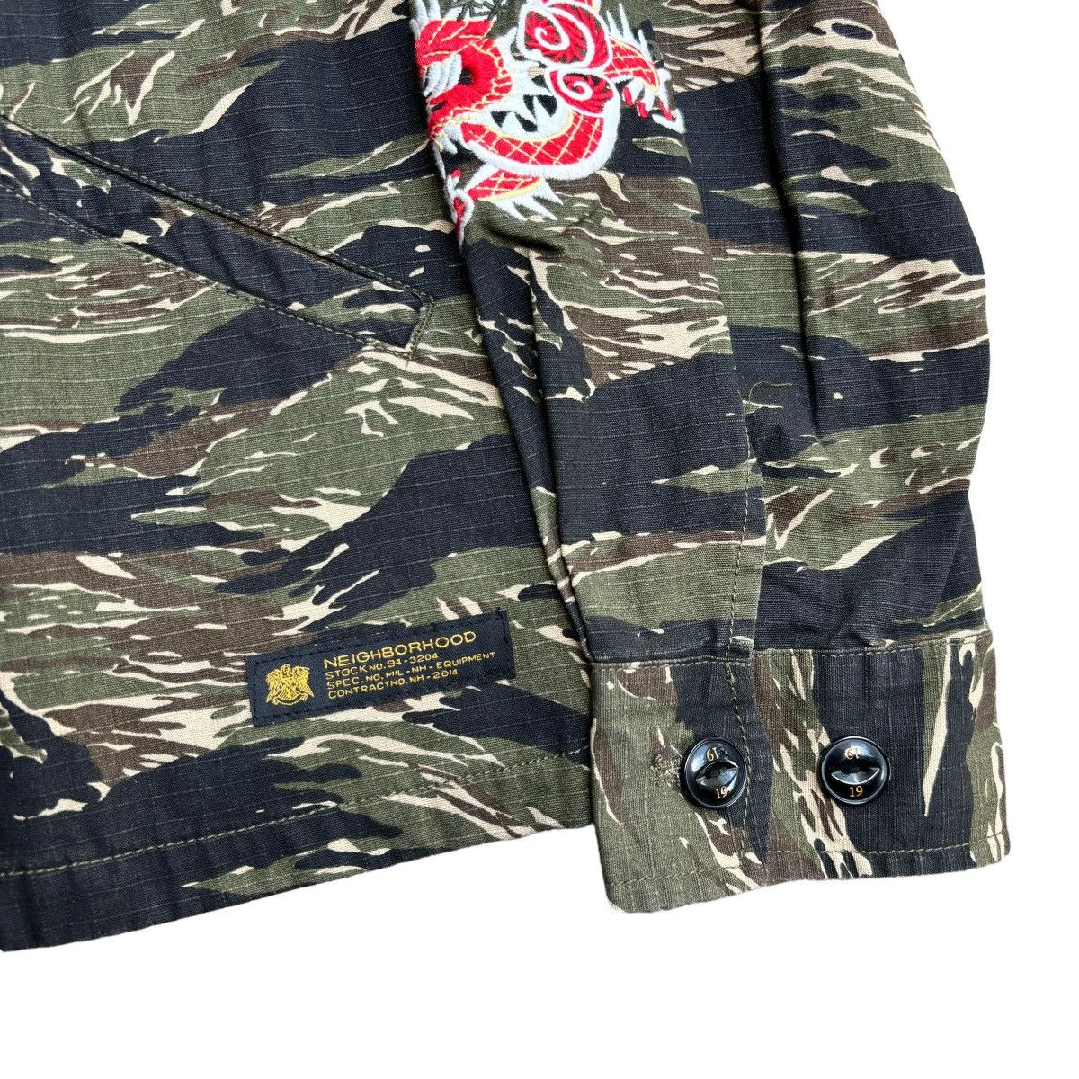 Neighborhood Neighborhood Tiger Stripe Souvenir Jacket Size US L / EU 52-54 / 3 - 5 Thumbnail